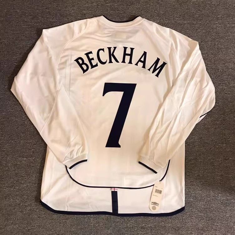 Other 2002 England #7 David Beckham Jersey Size US XL / EU 56 / 4 - 2 Thumbnail