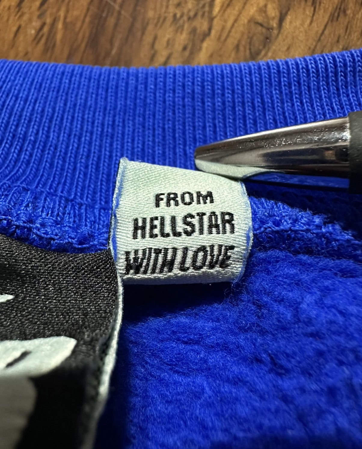 HELLSTAR Hellstar Blue Sports Crewneck Size US XL / EU 56 / 4 - 11 Thumbnail