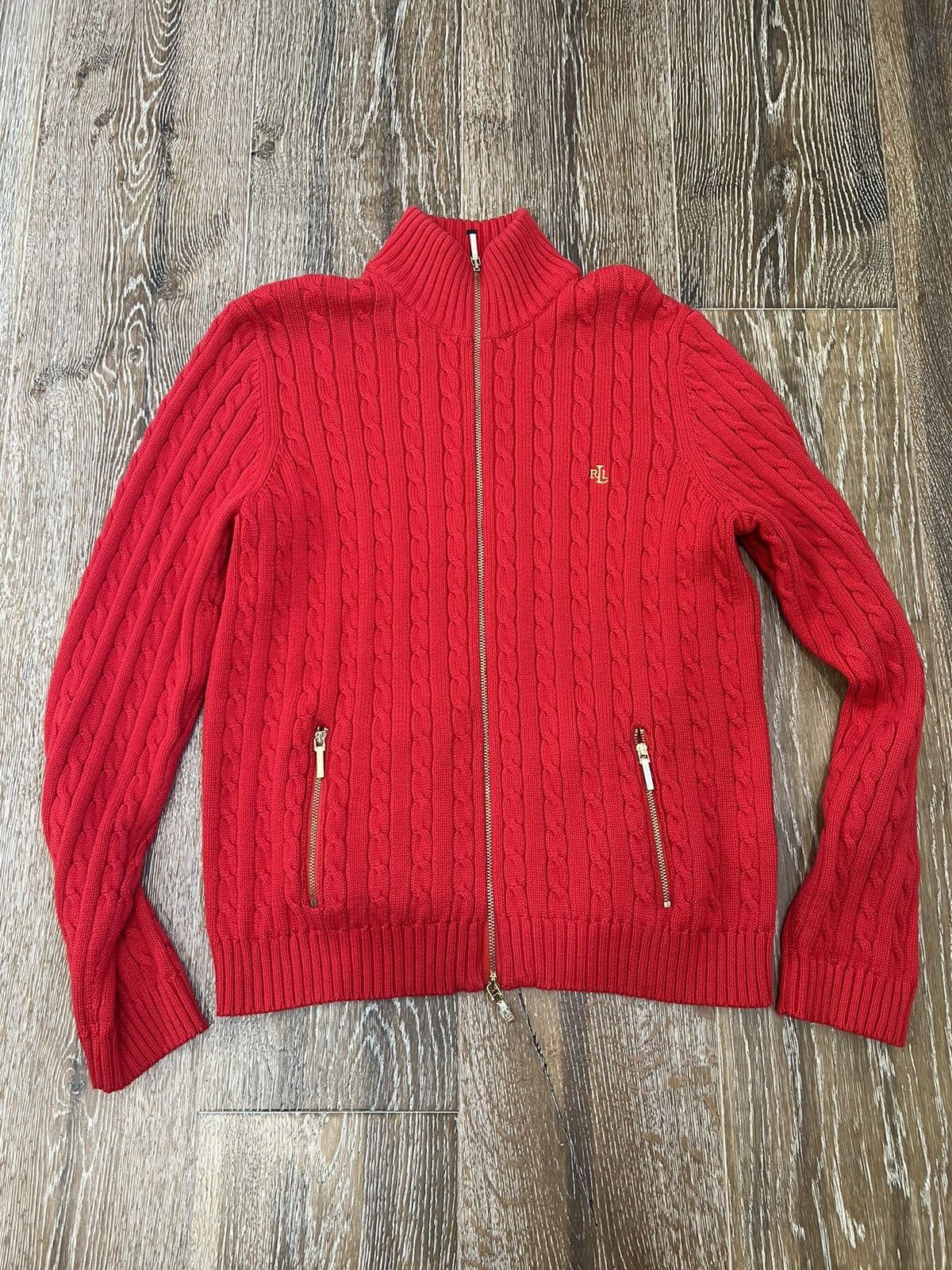 Lauren Ralph Lauren Womens lauren ralph lauren polo knitwear full zip sweater Size S / US 4 / IT 40 - 1 Thumbnail