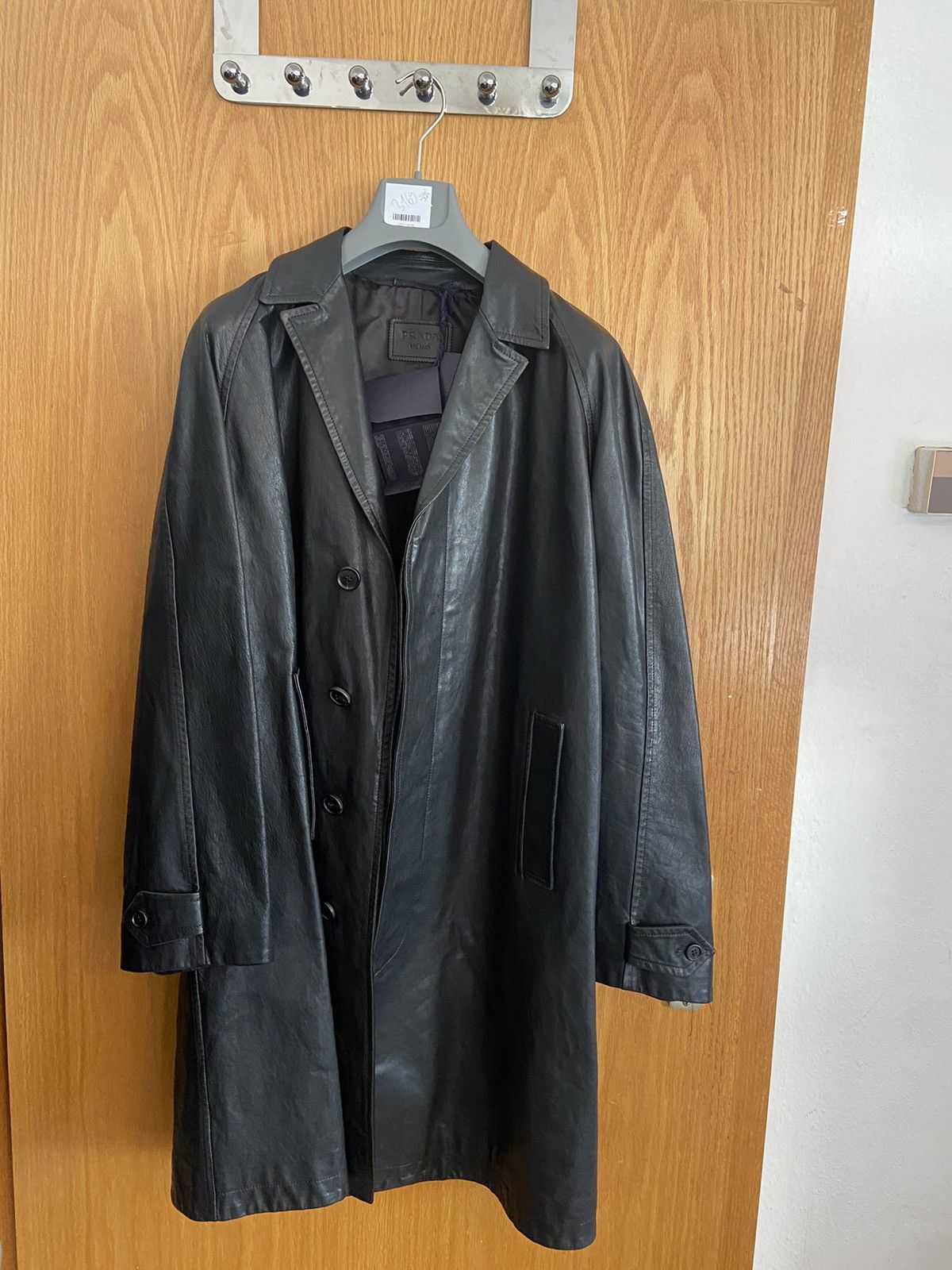 Prada Prada CAPPOTTO calfskin coat Size US M / EU 48-50 / 2 - 7 Thumbnail
