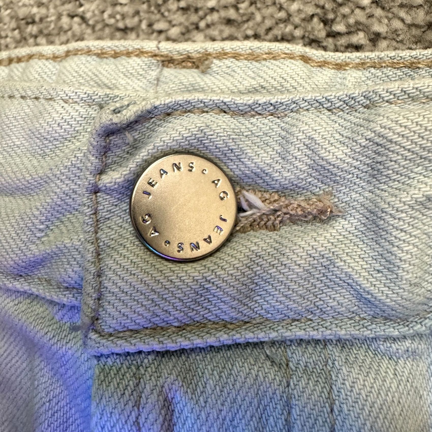 Vintage AG Adriano Goldschmied Alexxis Slim High Rise Vintage Fit Denim Jeans Womens 28 Size 28" / US 6 / IT 42 - 4 Thumbnail