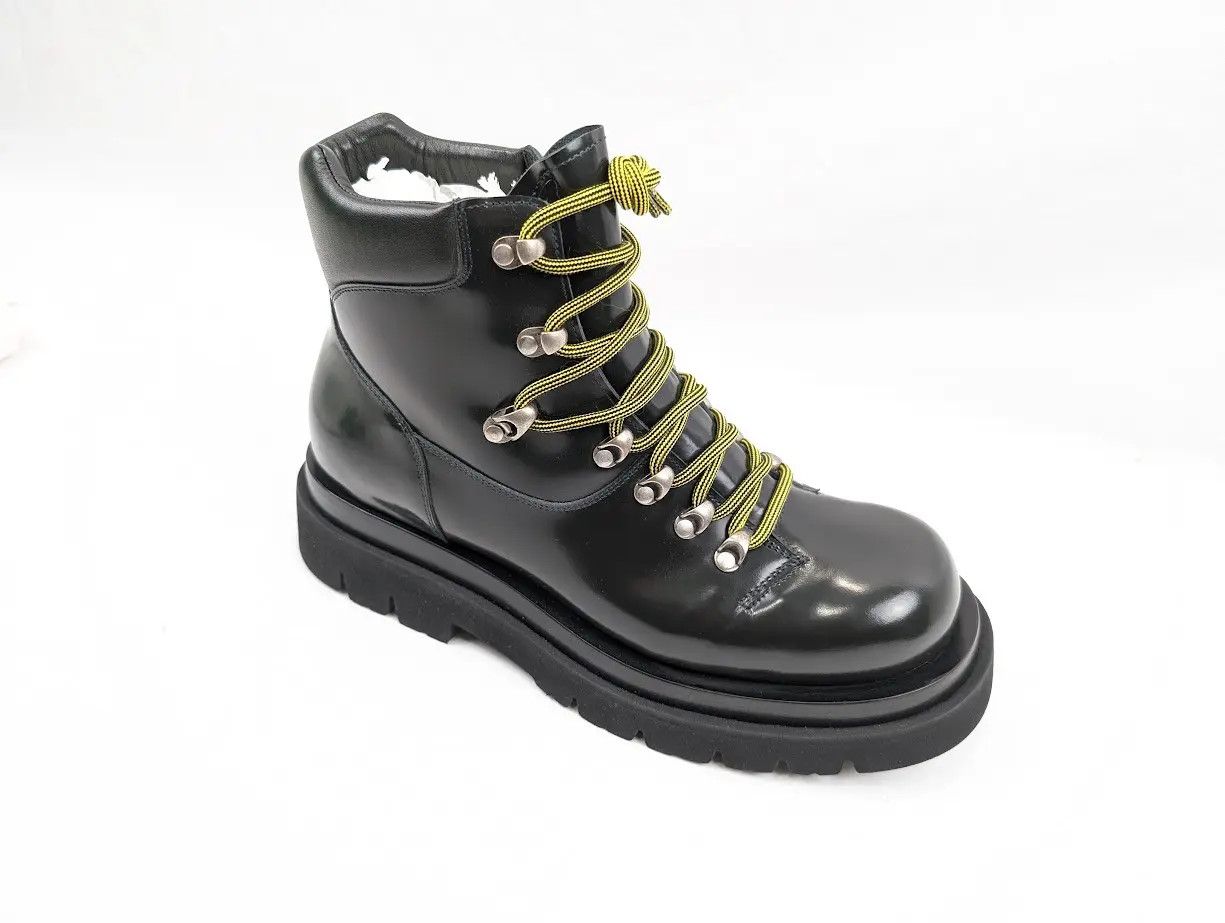 Bottega Veneta o1rshd1 Lug Hiking Ankle Boots in Dark Green Size US 11 / EU 44 - 4 Thumbnail