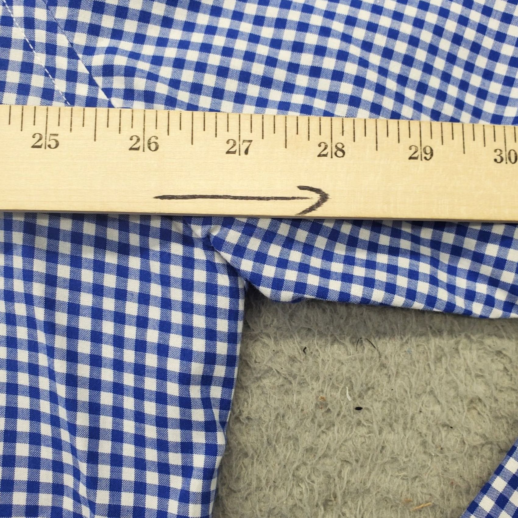 Vintage Alan Flusser Golf Shirt Mens XXL Multi Gingham Long Sleeve Collared Button-Down Size US XXL / EU 58 / 5 - 4 Thumbnail