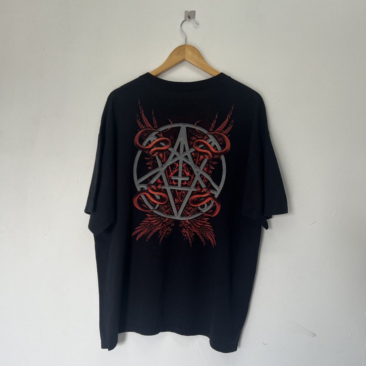 Band Tees × Vintage Vintage Morbid Angle Black Metal Tshirt Size US XL / EU 56 / 4 - 6 Thumbnail