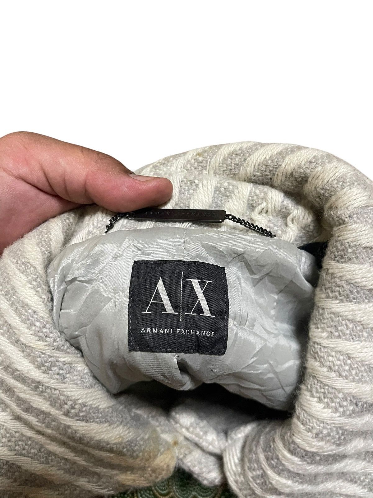 Armani Exchange Armani Exchange Wool Jacket Size M / US 6-8 / IT 42-44 - 5 Thumbnail