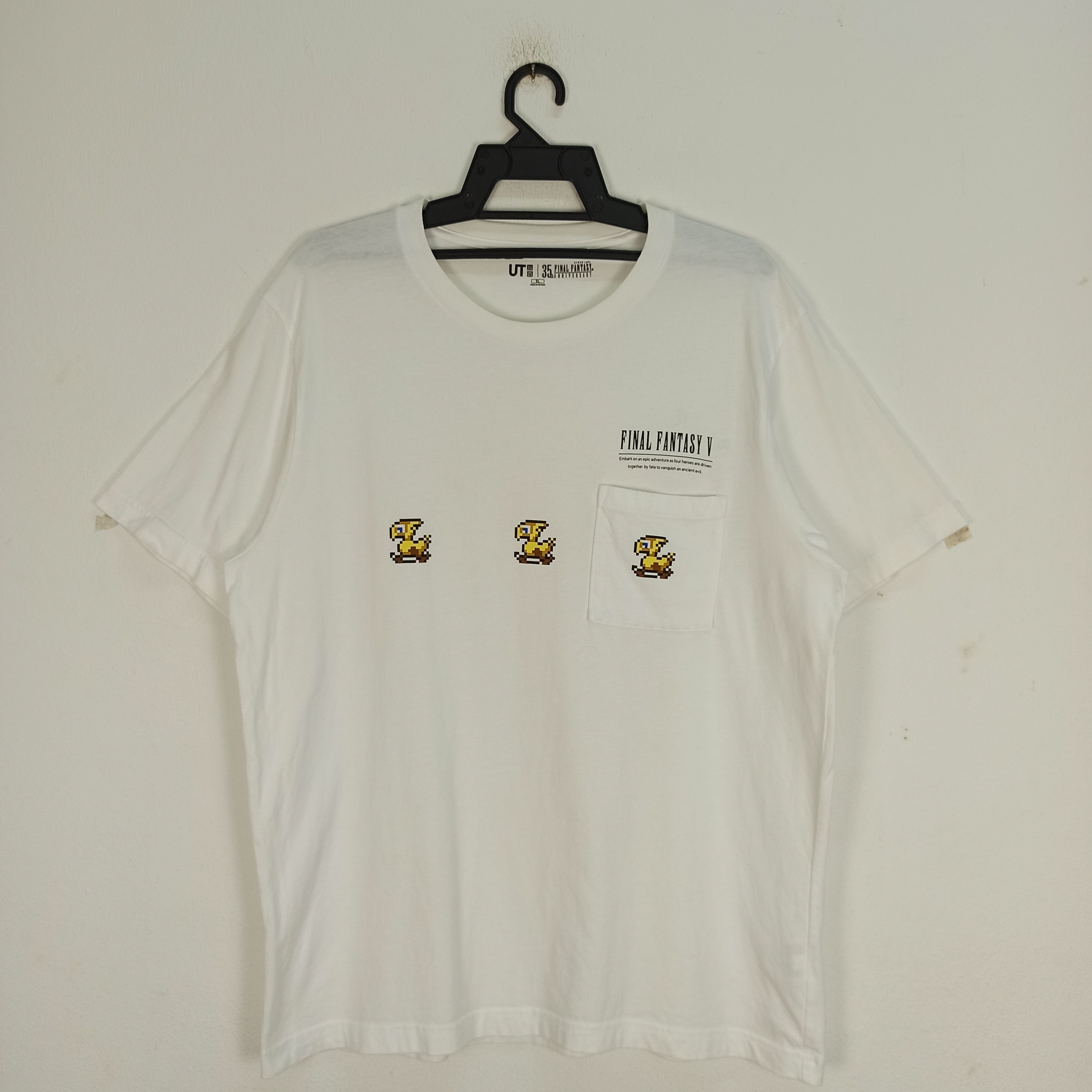 Anime Rare Anime Final Fantasy V Tshirt by Uniqlo Size US XL / EU 56 / 4 - 1 Thumbnail