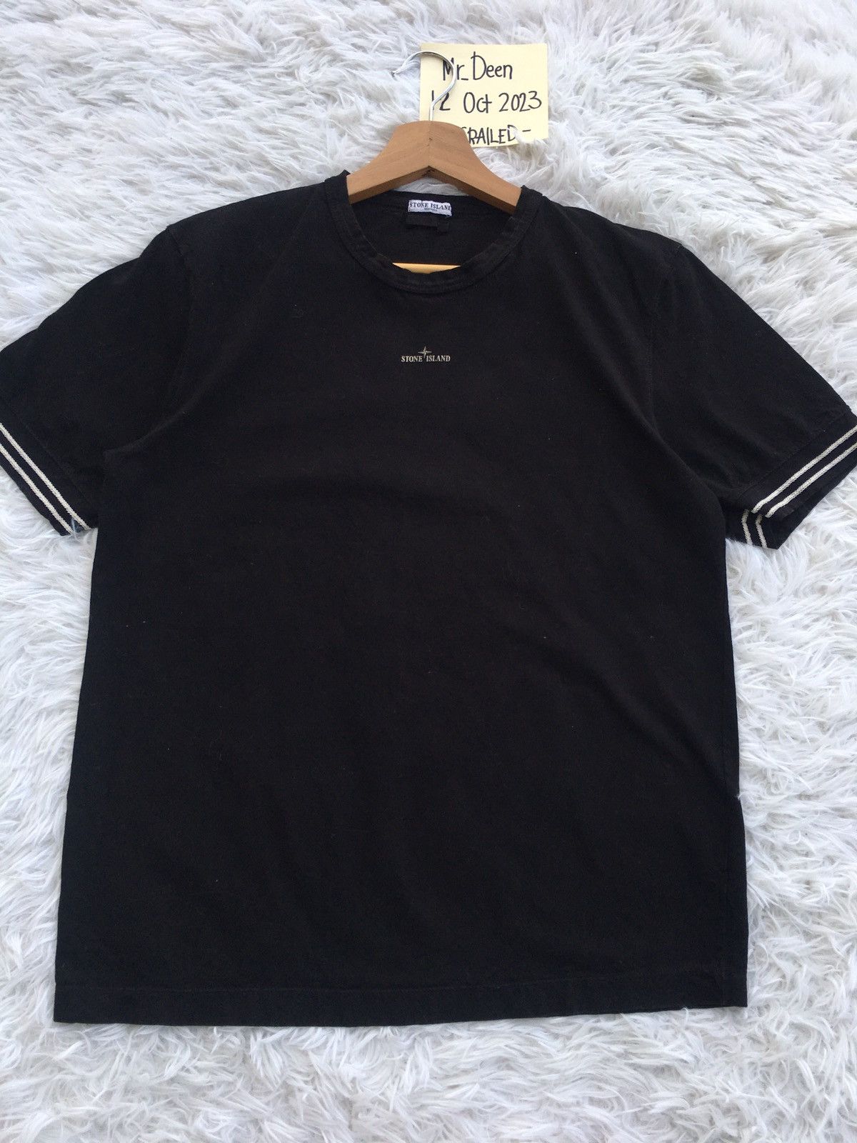 Stone Island Rare Stone Island Spellout Tshirt Size US M / EU 48-50 / 2 - 5 Thumbnail