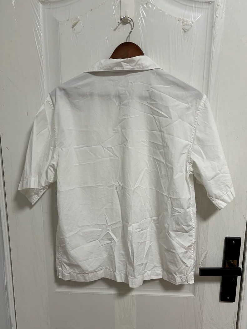 Prada Prada Pure white triangle short-sleeved shirt Size US XXS / EU 40 - 2 Thumbnail