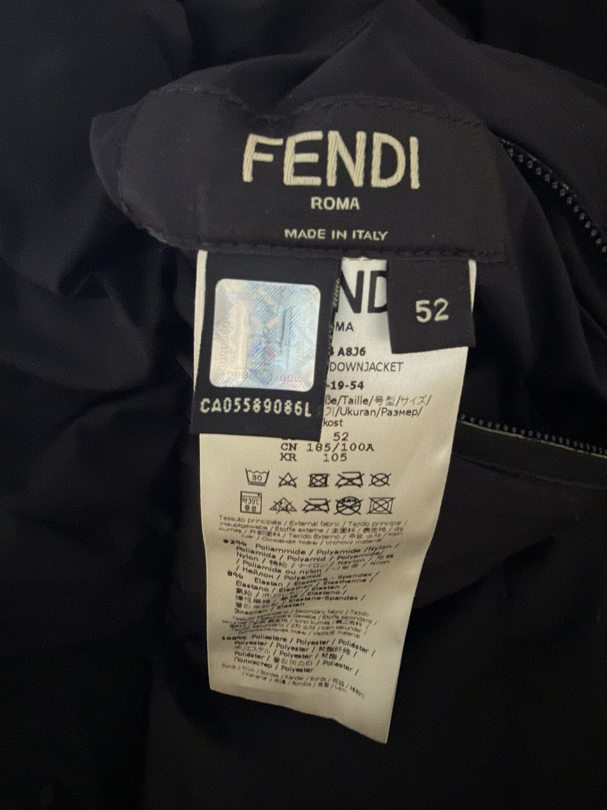 Fendi ***RARE REVERSIBLE MONOGRAM FENDI COAT Size US L / EU 52-54 / 3 - 4 Thumbnail