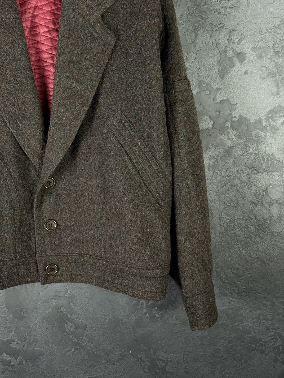Pal Zileri Pal Zileri Vitnage Wool Mohair Italy Designer Bomber Jacket Size US M / EU 48-50 / 2 - 5 Thumbnail