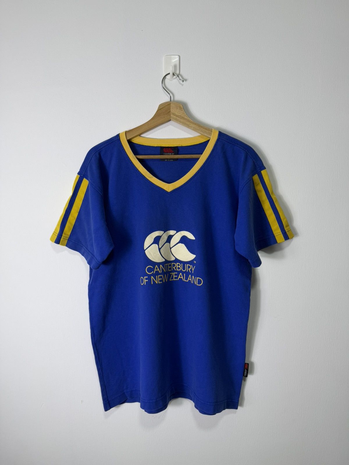 Canterbury of New Zealand Vintage Canterbury Rugby Logo Tee Size US L / EU 52-54 / 3 - 1 Thumbnail
