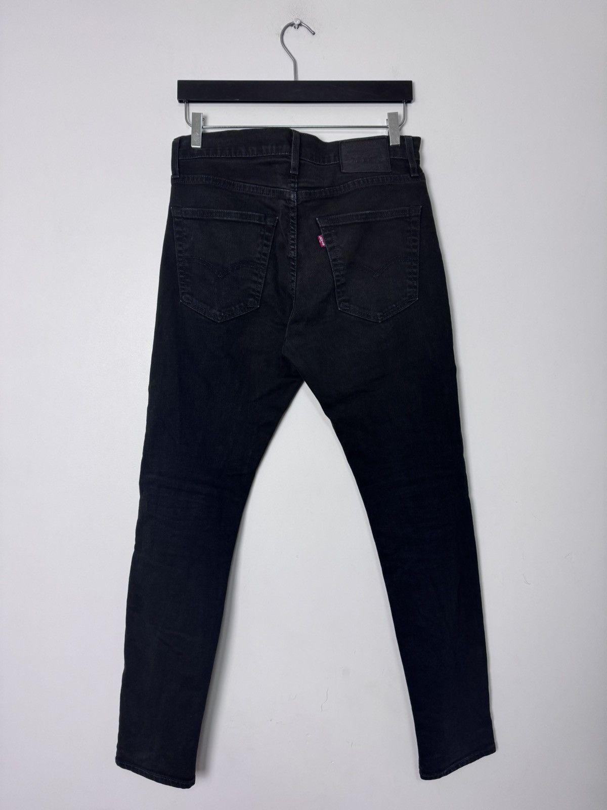 Levi's Levi’s 512 Black Slim Tapered Jeans Size US 30 / EU 46 - 1 Thumbnail