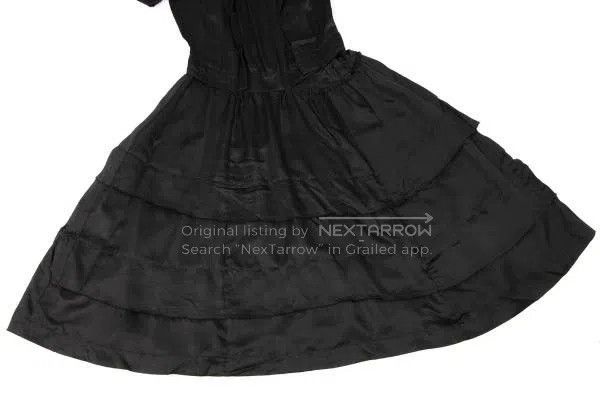 Comme des Garcons Comme des Garcons Black Retro Design Dress Size S / US 4 / IT 40 - 8 Thumbnail