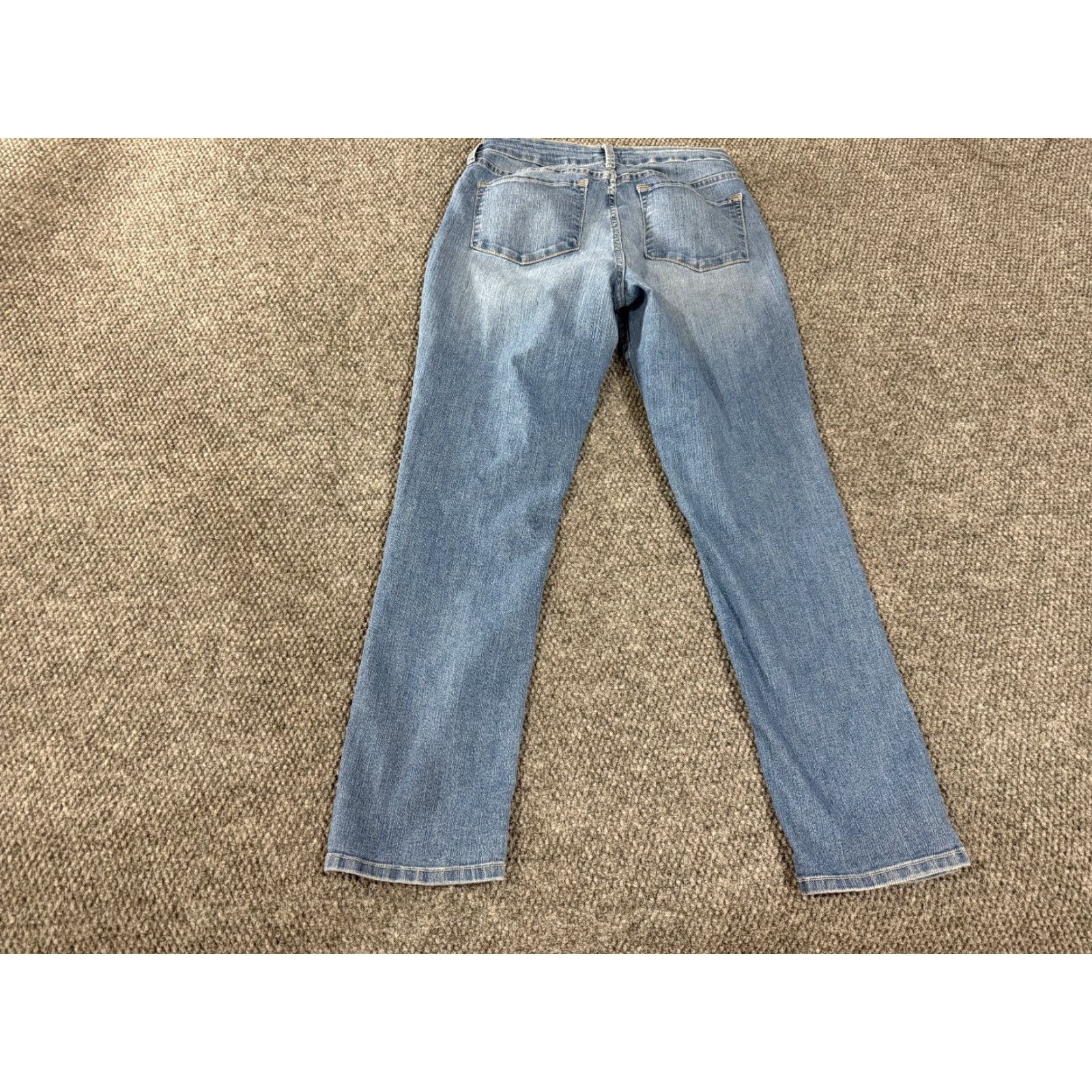 NYDJ NYDJ Jeans Womens 8 Blue Skinny Stretch Denim Light Wash 5-Pocket Regular Inseam 30in Size 30" / US 8 / IT 44 - 6 Thumbnail