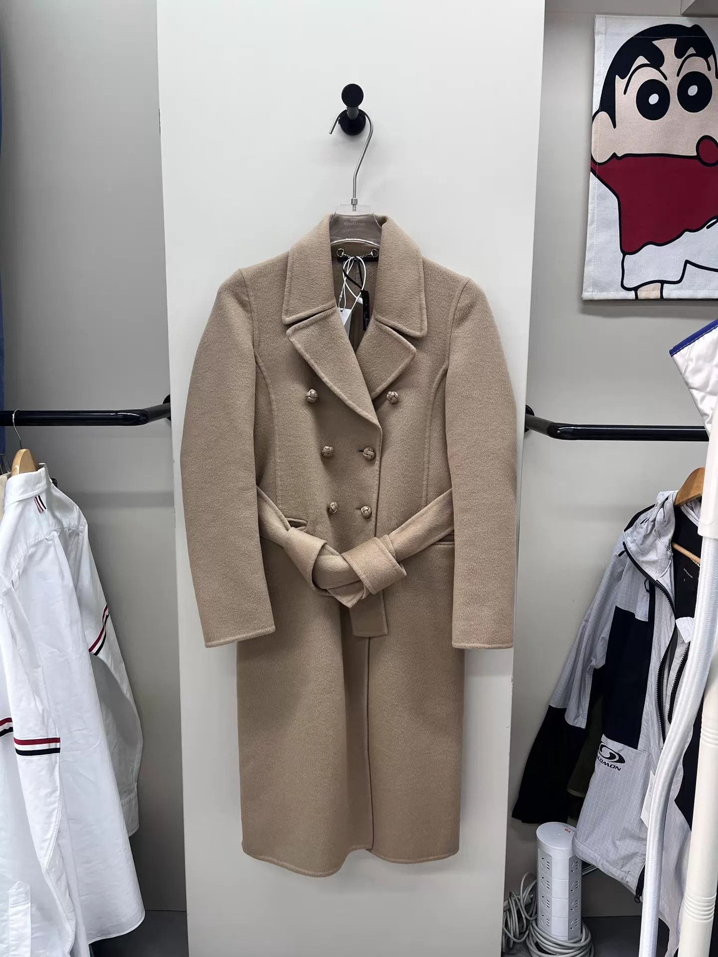 Gucci Gucci double-faced wool camel overcoat knit buttons wmn 38 Size XS / US 0-2 / IT 36-38 - 1 Thumbnail