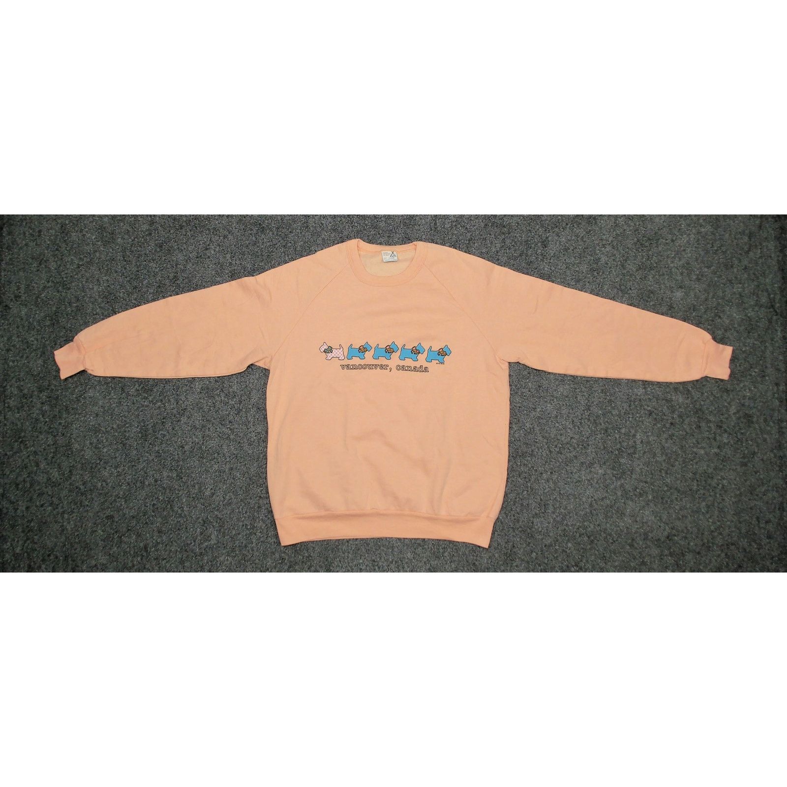 Teepee Sports VTG Teepee Handicrafts 1986 Vancouver Dog Raglan Sweatshirt Size XL / US 12-14 / IT 48-50 - 5 Thumbnail