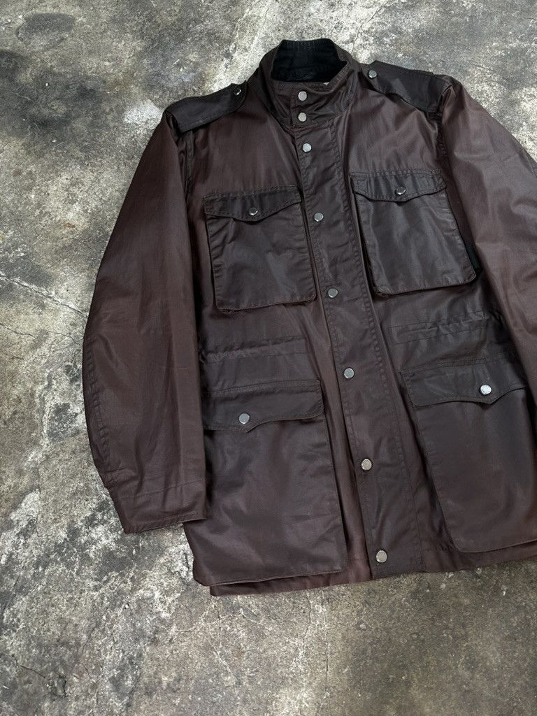 Hunter Hunter Waxed Cargo Utility Military Jacket Size US M / EU 48-50 / 2 - 2 Thumbnail