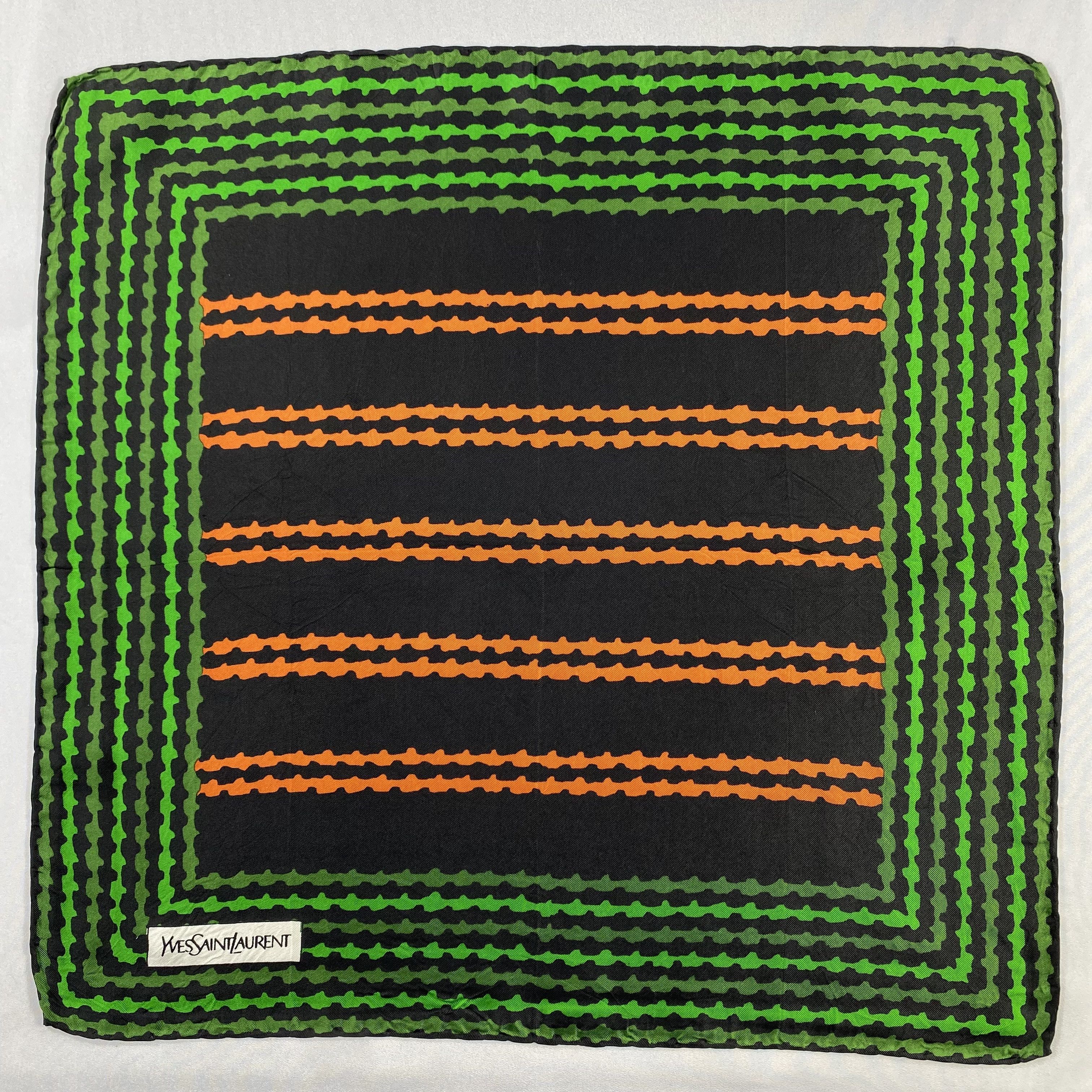 Vintage Yves Saint Laurent Handkerchief / Neckerchief-P1063 Size ONE SIZE - 1 Thumbnail