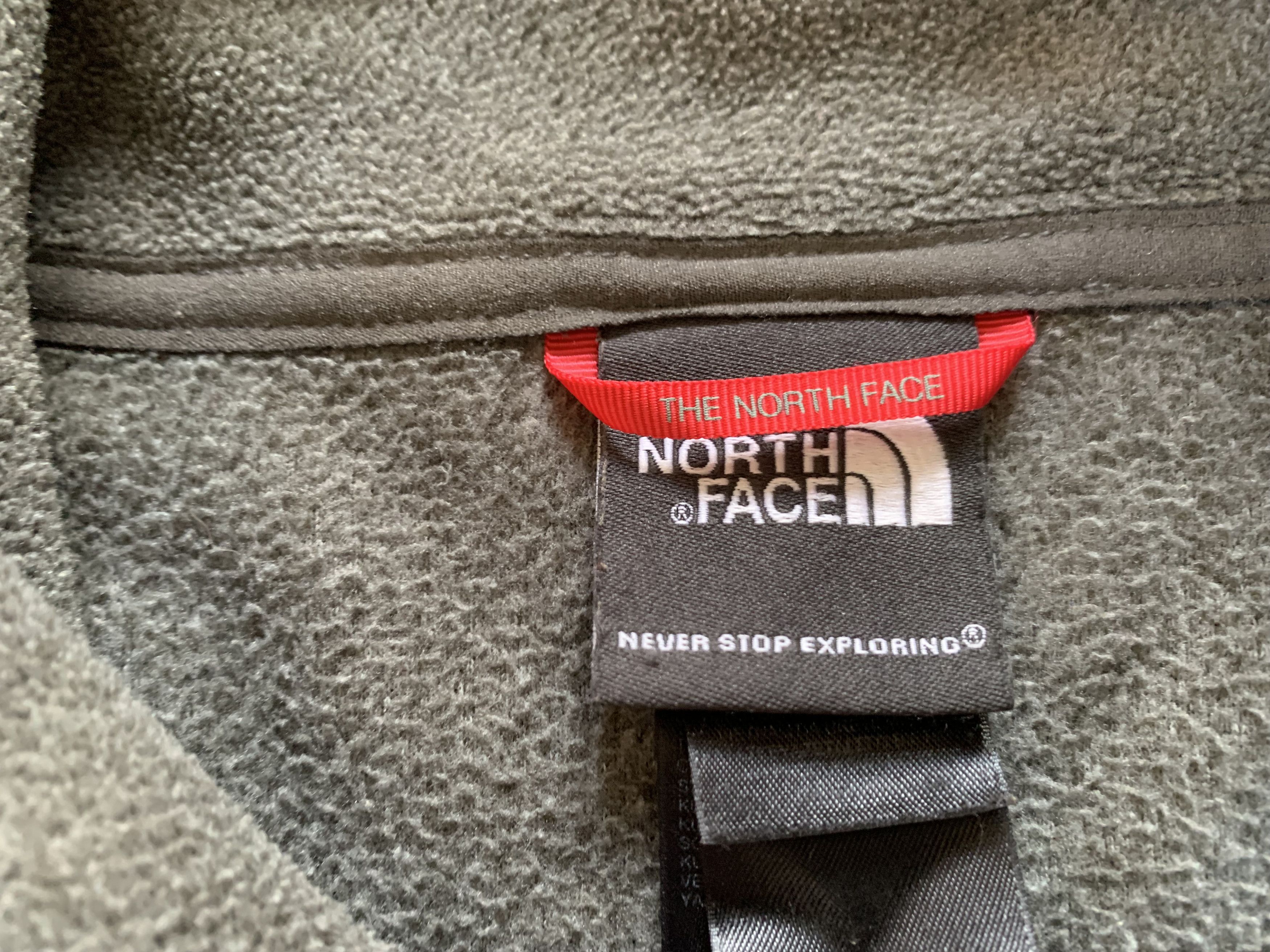 The North Face Mens The North Face Fleece Grey Polartec Jacket Size US L / EU 52-54 / 3 - 9 Thumbnail