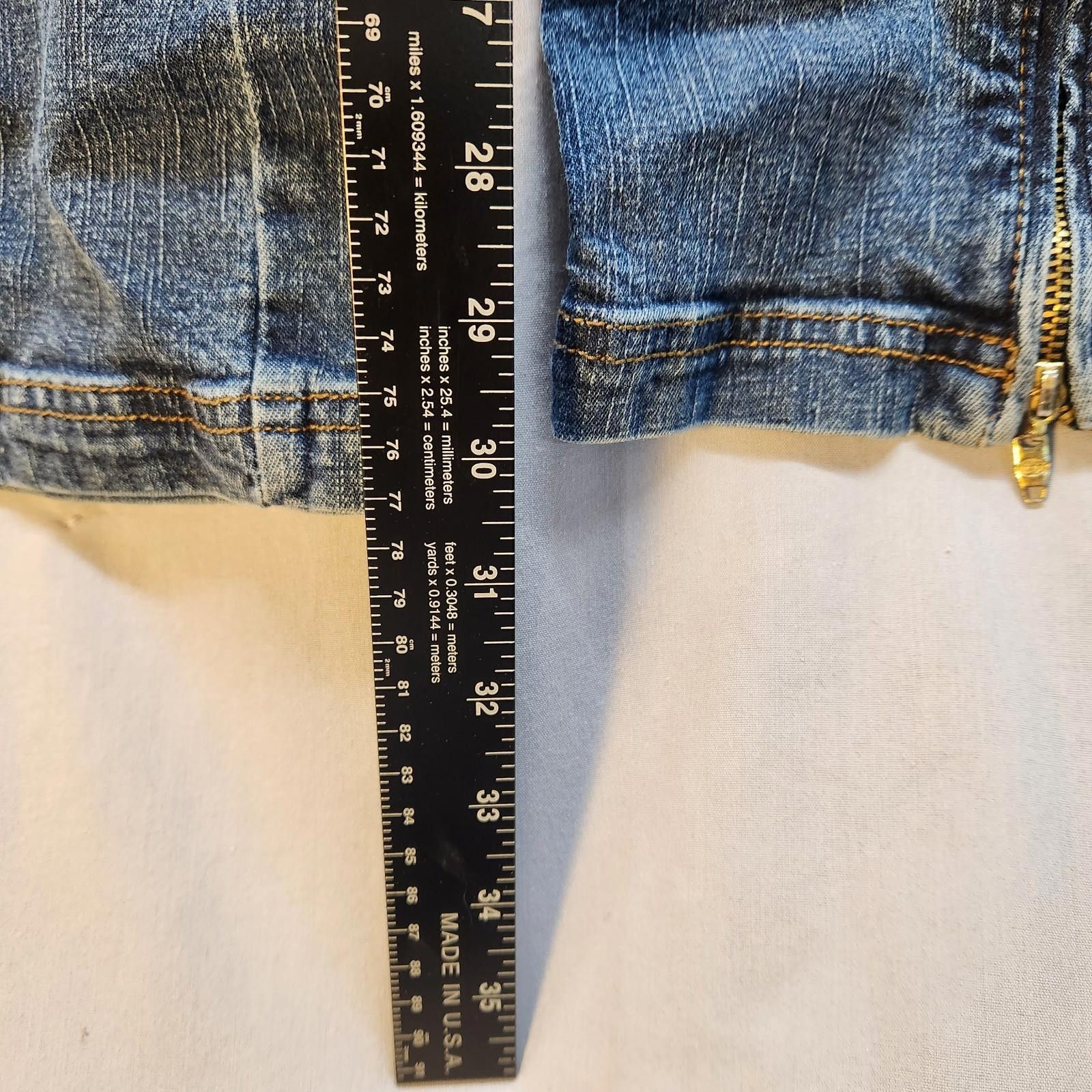 Designer Vintage Baby Phat Women's Jeans Blue Size 9/10 Size 30" / US 8 / IT 44 - 4 Thumbnail