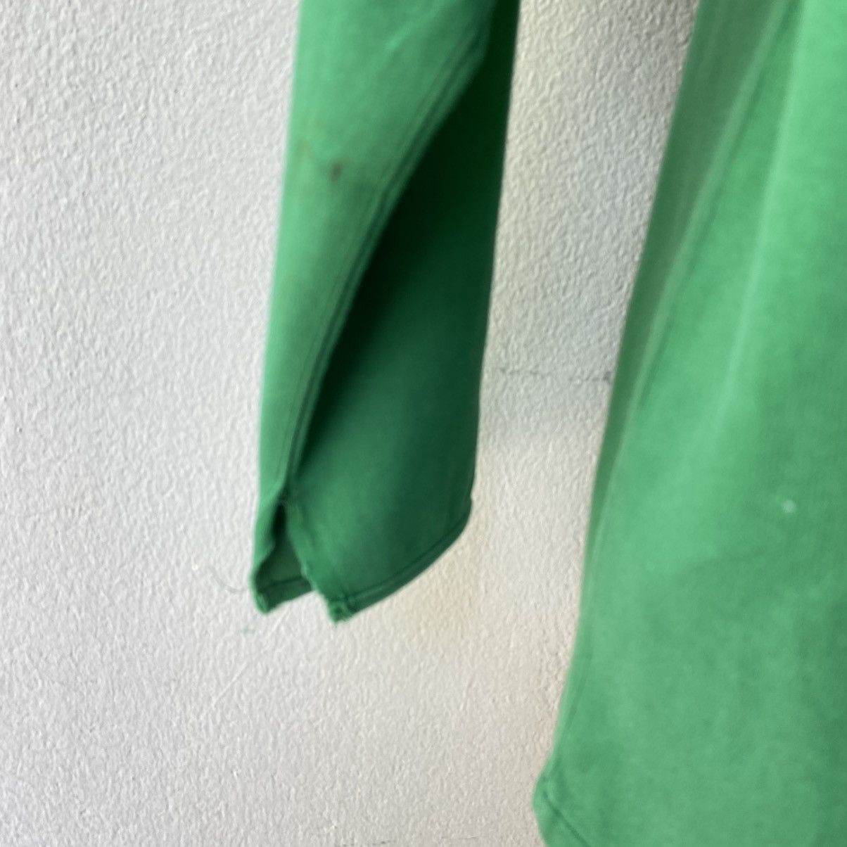 Dior Christian Dior Green Long Sleeve Back-Snap Top with Logo Size M / US 6-8 / IT 42-44 - 24 Thumbnail