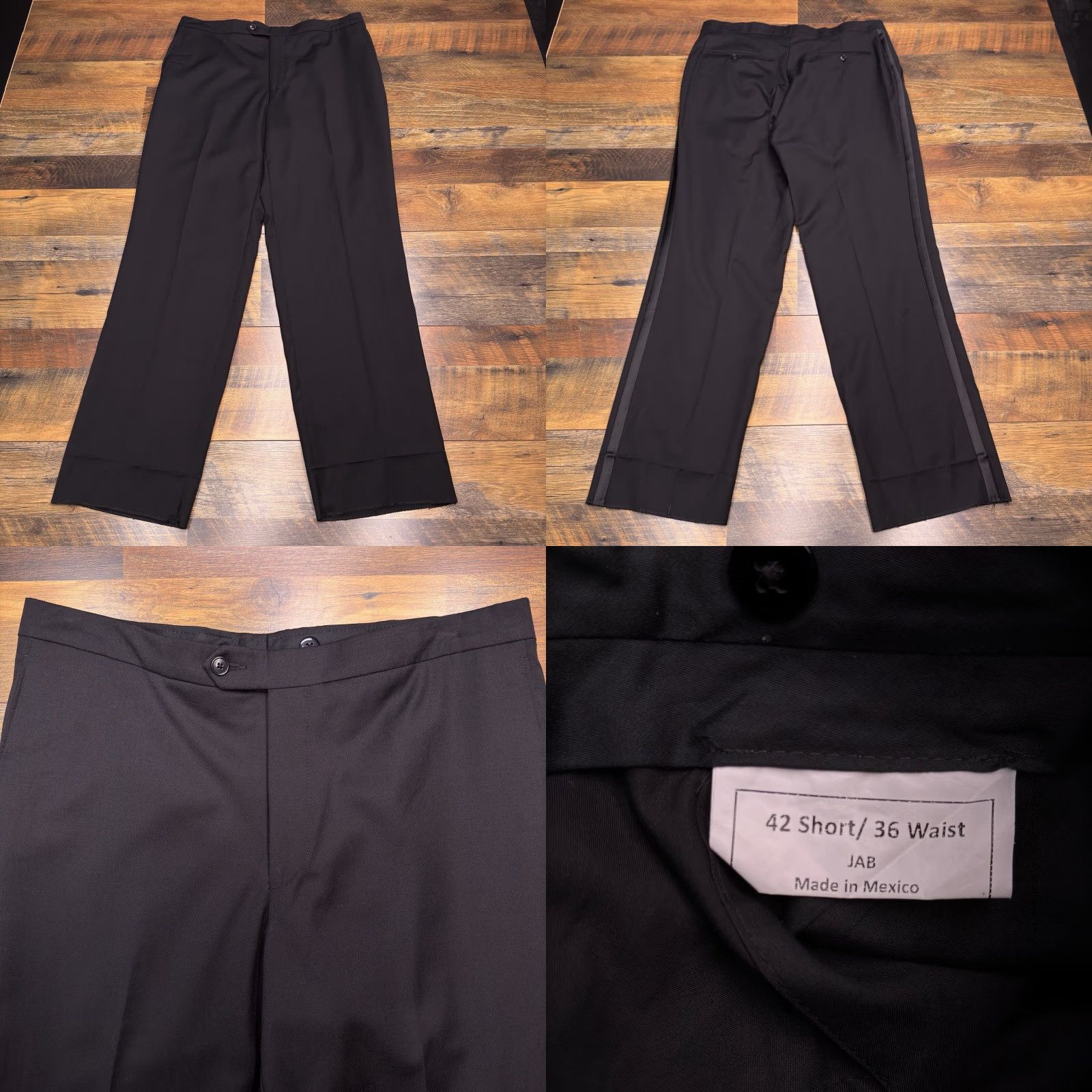 Jos. A. Bank Jos A Bank Traveler Tuxedo Suit 42 Short Black 36 Waist Pants Formal 2 Piece New Size US 42 / EU 58 - 10 Thumbnail