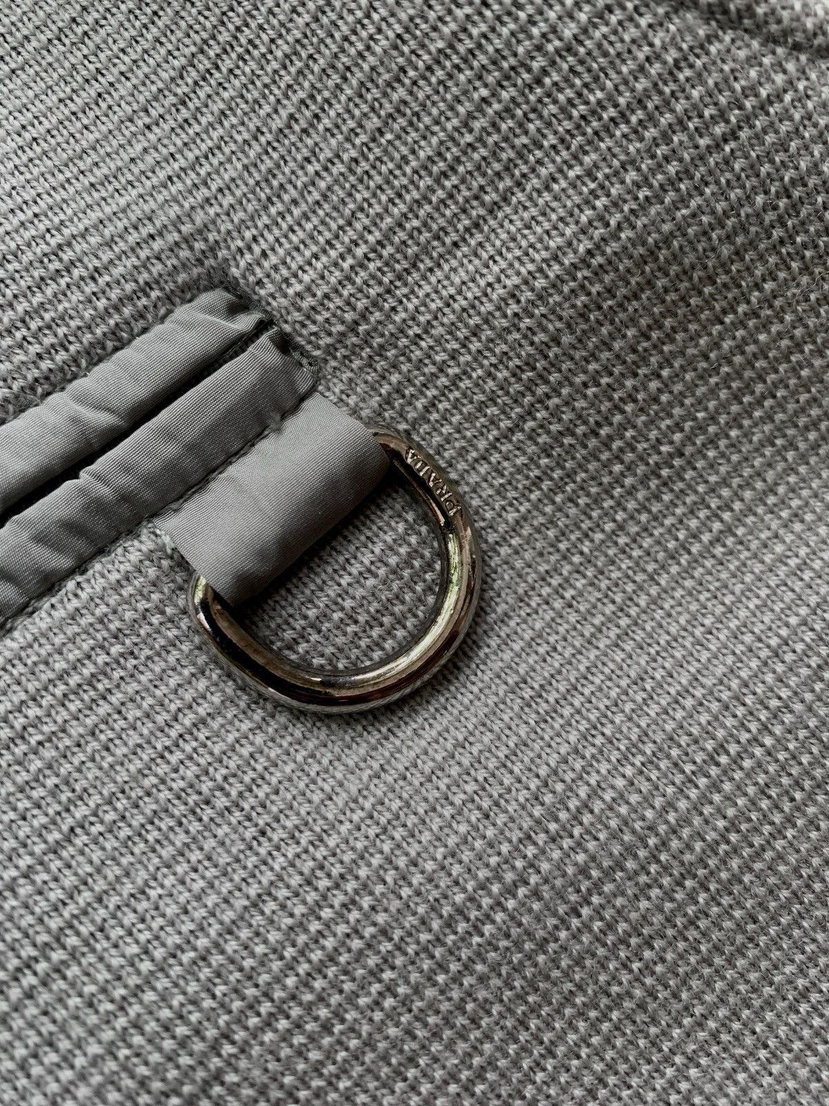 Prada FREE TAX! Halfzip Ribbed Knit Jacket Size US M / EU 48-50 / 2 - 6 Thumbnail