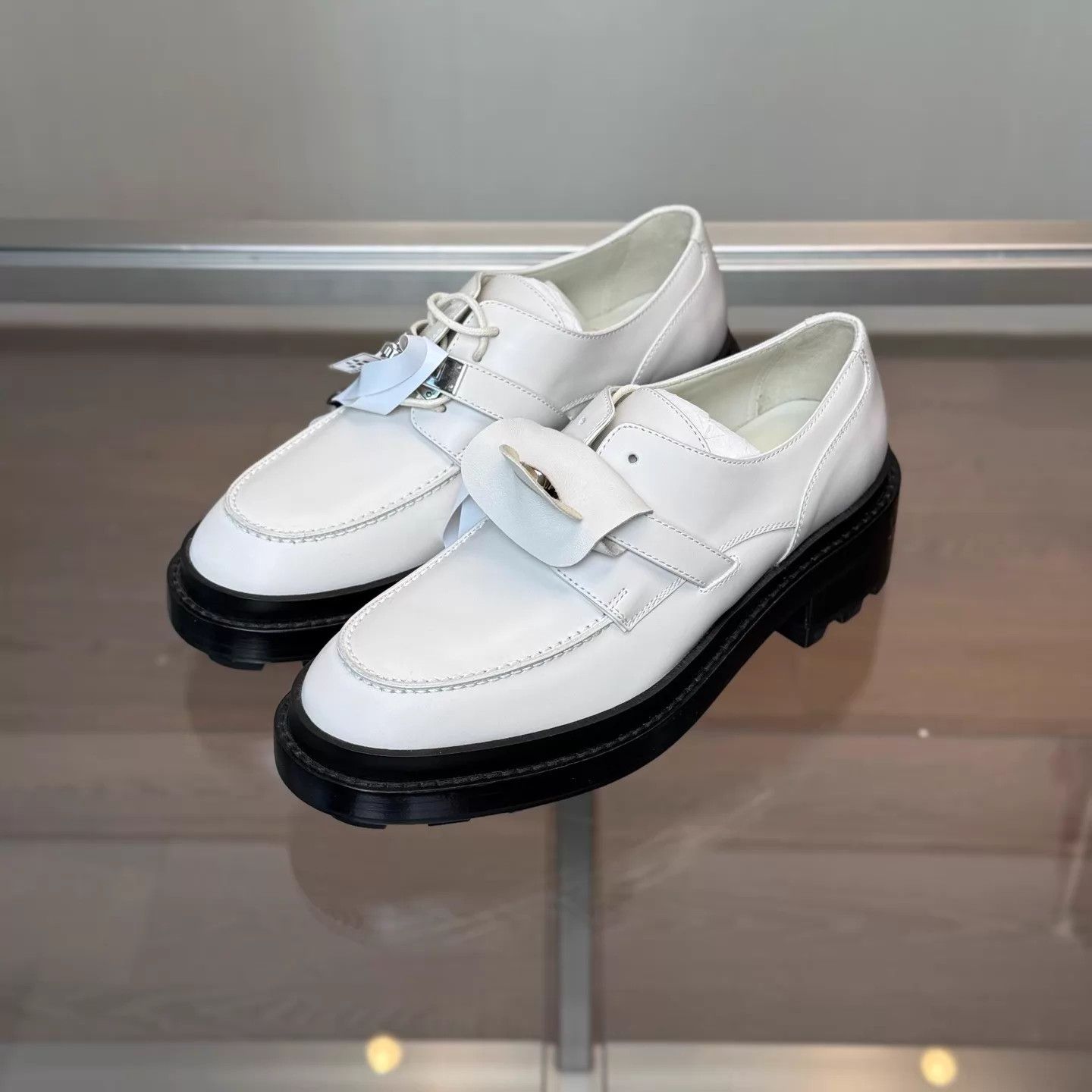 Hermes HERMES First Kelly Platform Loafer 37 New Unused Size US 6.5 / IT 36.5 - 1 Thumbnail