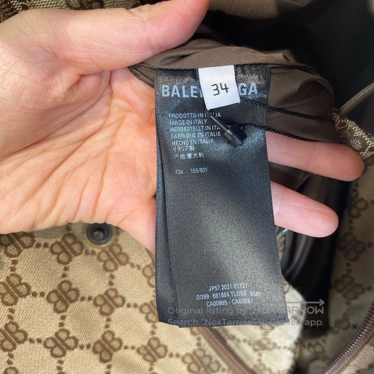 Balenciaga balenciaga gucci printed hooded jacket. Size US M / EU 48-50 / 2 - 4 Thumbnail
