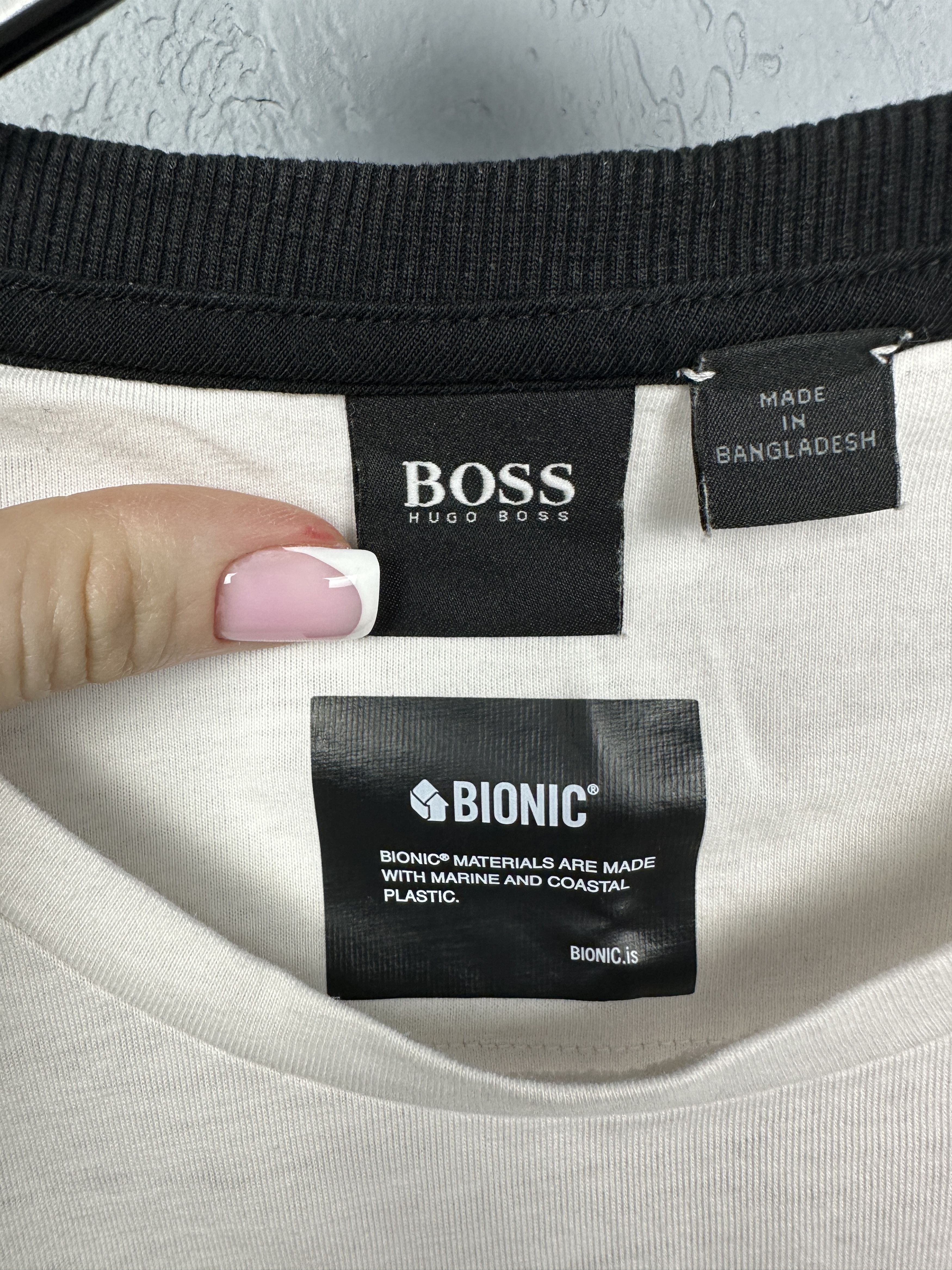 Hugo Boss Hugo Boss Mens Crew Neck T-Shirt Size US S / EU 44-46 / 1 - 4 Thumbnail