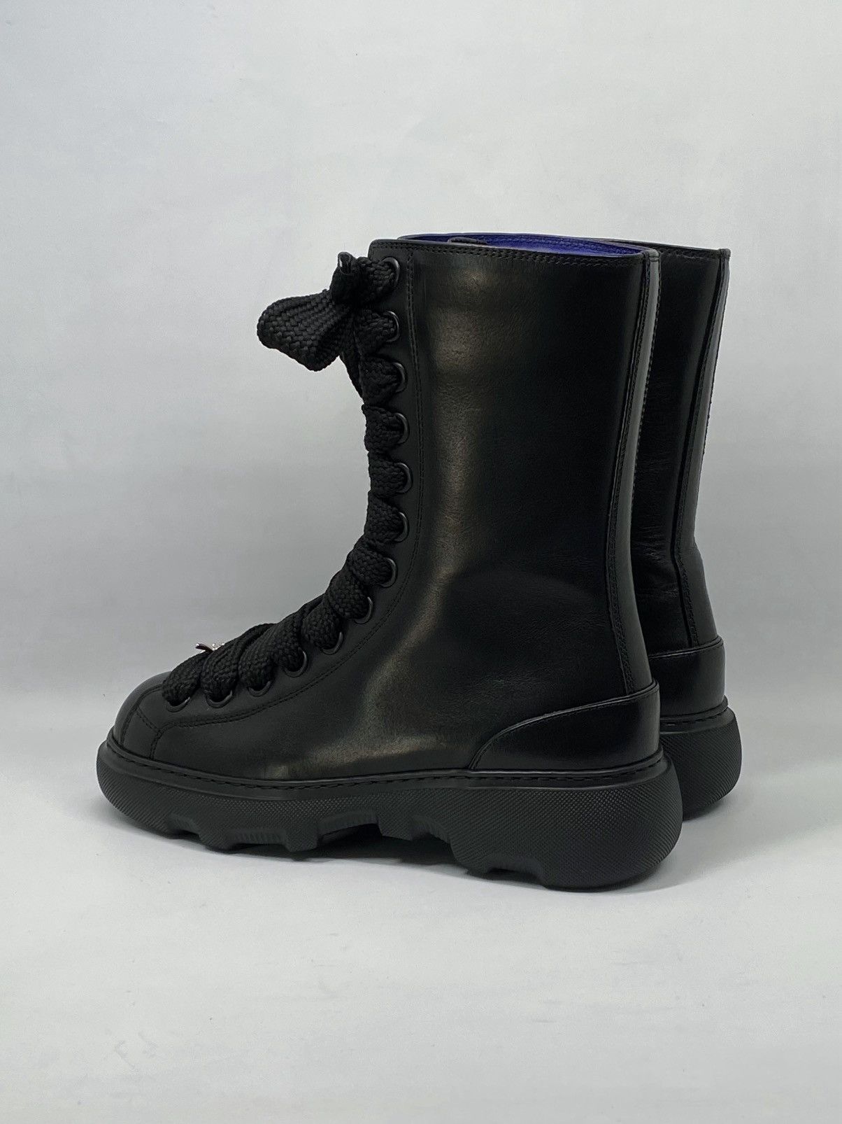 Burberry Burberry Ranger High Leather Boots size 37.5 Size US 7.5 / IT 37.5 - 8 Thumbnail