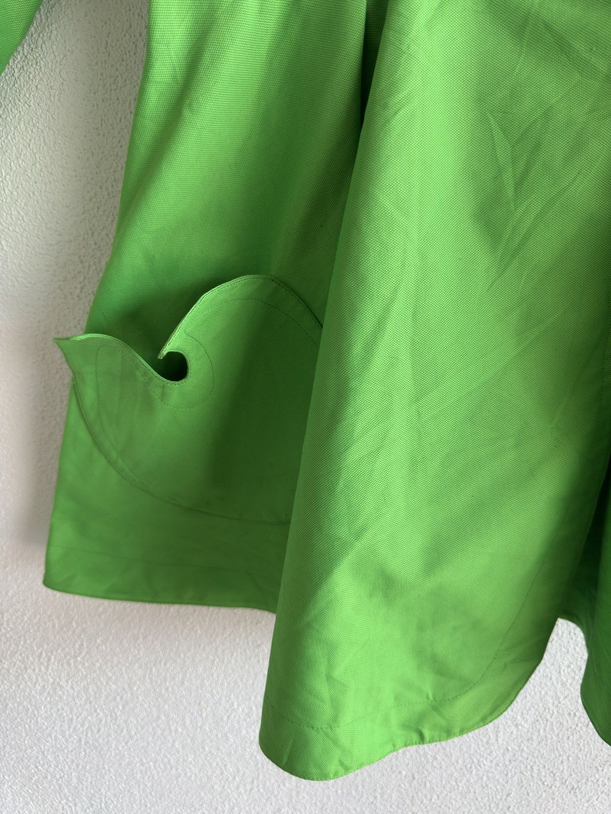 Thierry Mugler Vintage Thierry Mugler Paris Vibrant Green Jacket Size M / US 6-8 / IT 42-44 - 9 Thumbnail
