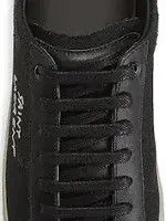 Saint Laurent Paris oc11z1225 611106 Court Classic Embroidered Sneakers Black Size US 6.5 / EU 39-40 - 8 Thumbnail