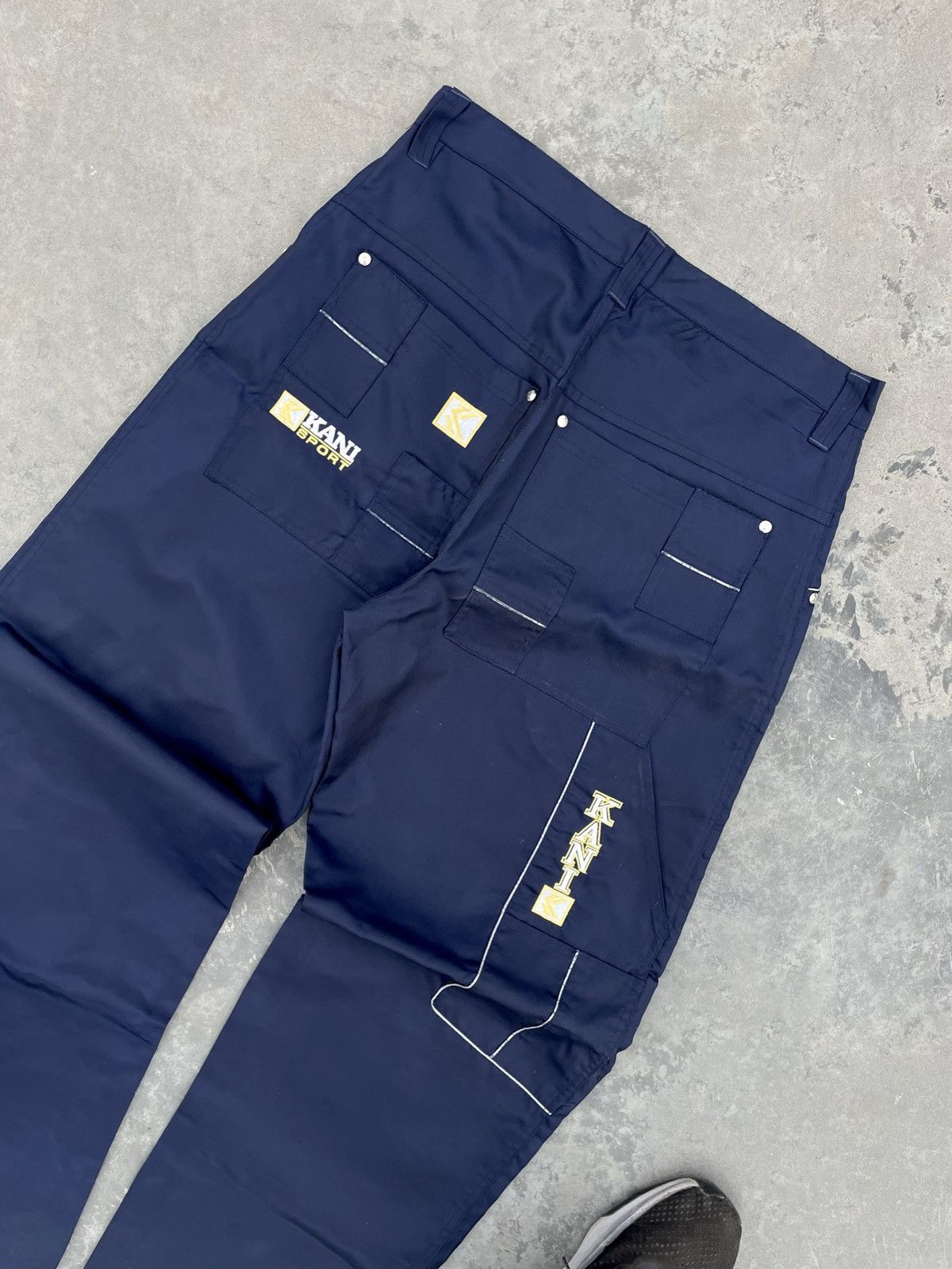Karl Kani VINTAGE KARL KANI Y2K CARPENTER HIP HOP RAP OG PANTS BAGGY Size US 36 / EU 52 - 4 Thumbnail