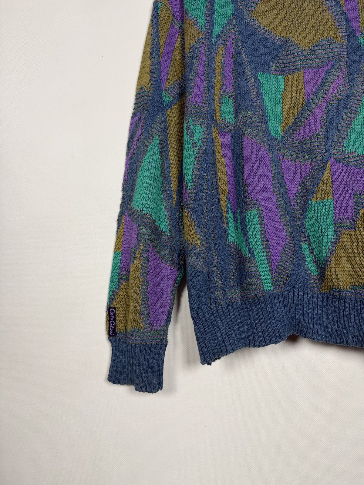 Carlo Colucci Carlo Colucci Moda Uomo Vintage V-Neck Knit Sweater Size 54 Size US L / EU 52-54 / 3 - 14 Thumbnail