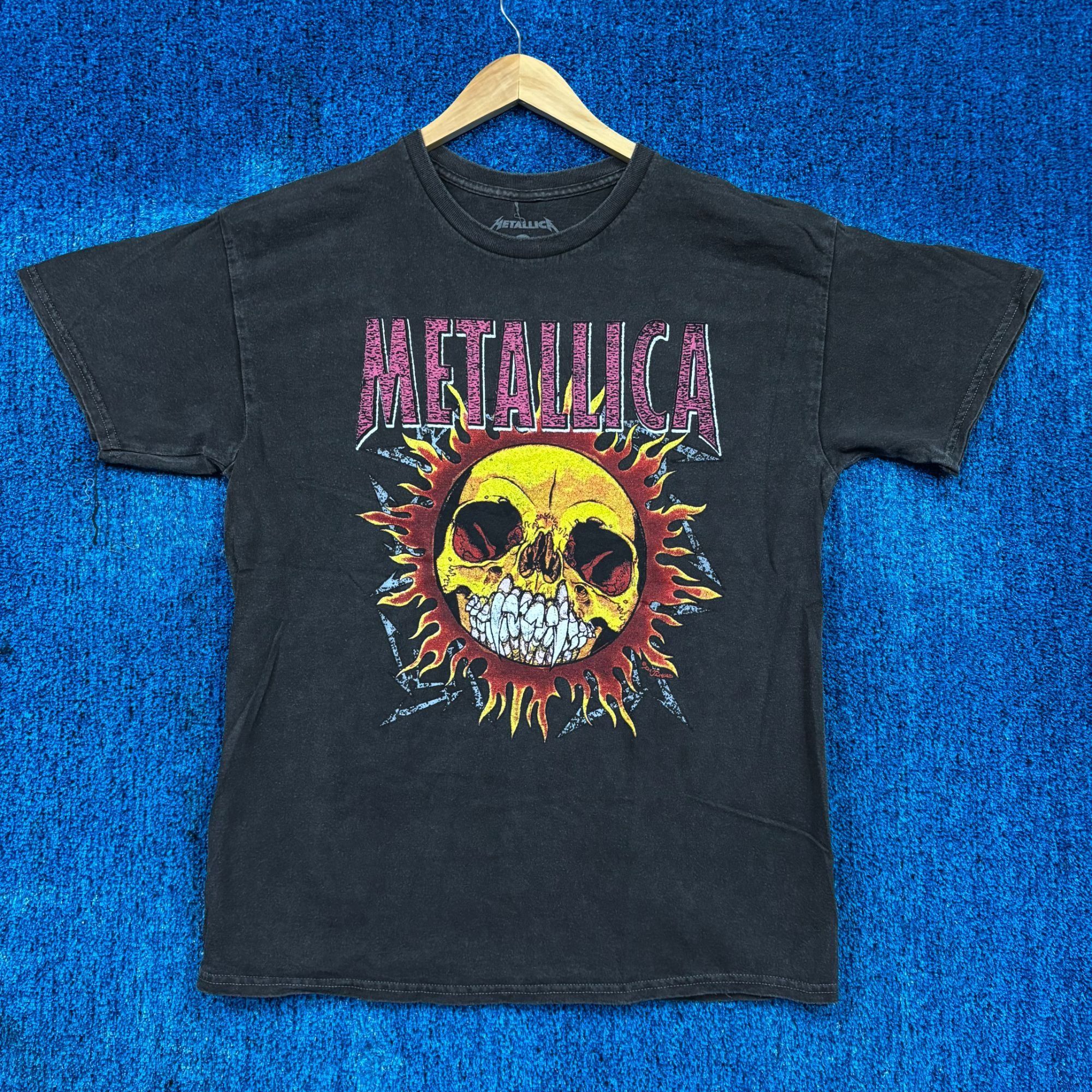 Metallica Metallica Poor Re-Touring ME 98 Sun Heavy Metal Band Tee M Size US M / EU 48-50 / 2 - 1 Thumbnail