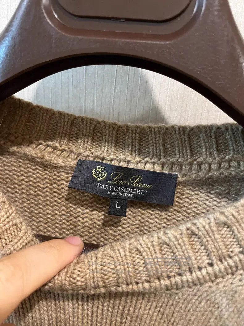 Loro Piana Loro Piana Limited Edition Saddle Shoulder Cashmere Sweate Size L / US 10 / IT 46 - 5 Thumbnail