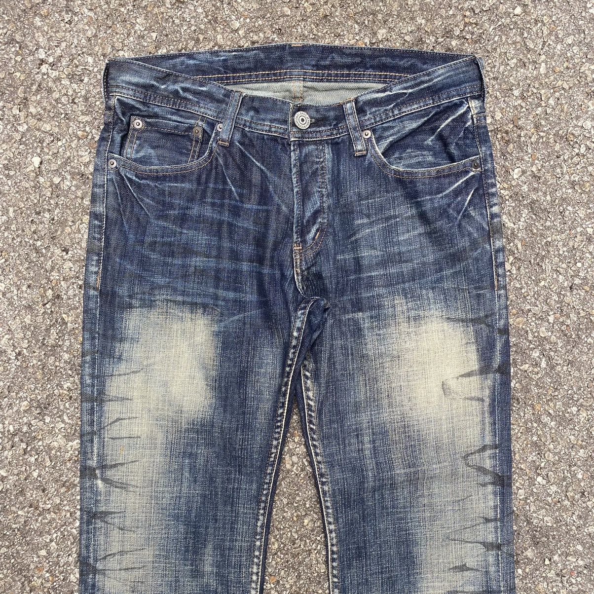Japanese Brand Japanese Edge Rupert Rusty Denim Distressed Jeans Pants Size US 31 - 3 Thumbnail
