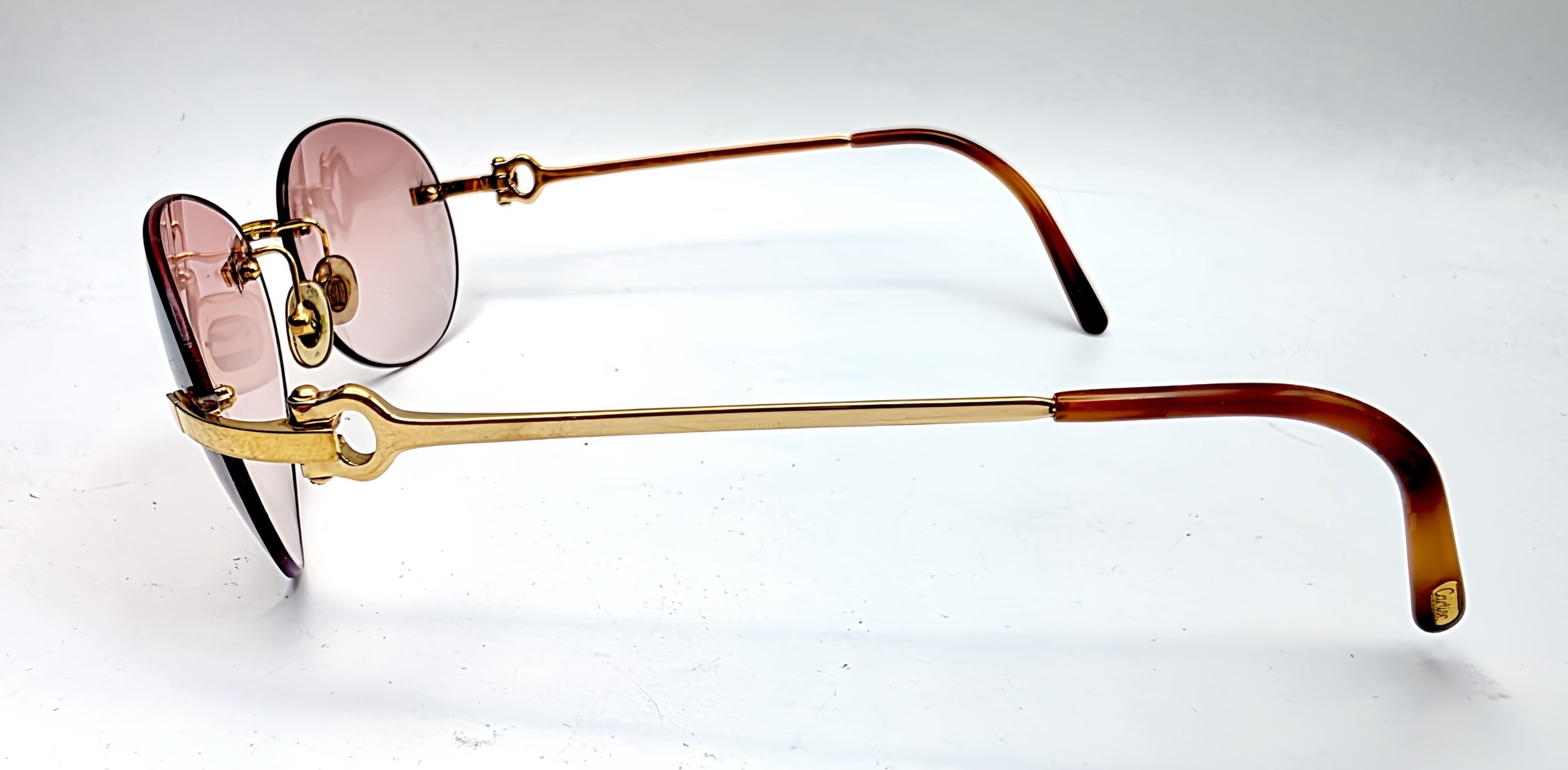 Cartier Authentic Cartier Bolon Gold Glasses CT00450 Size ONE SIZE - 6 Thumbnail