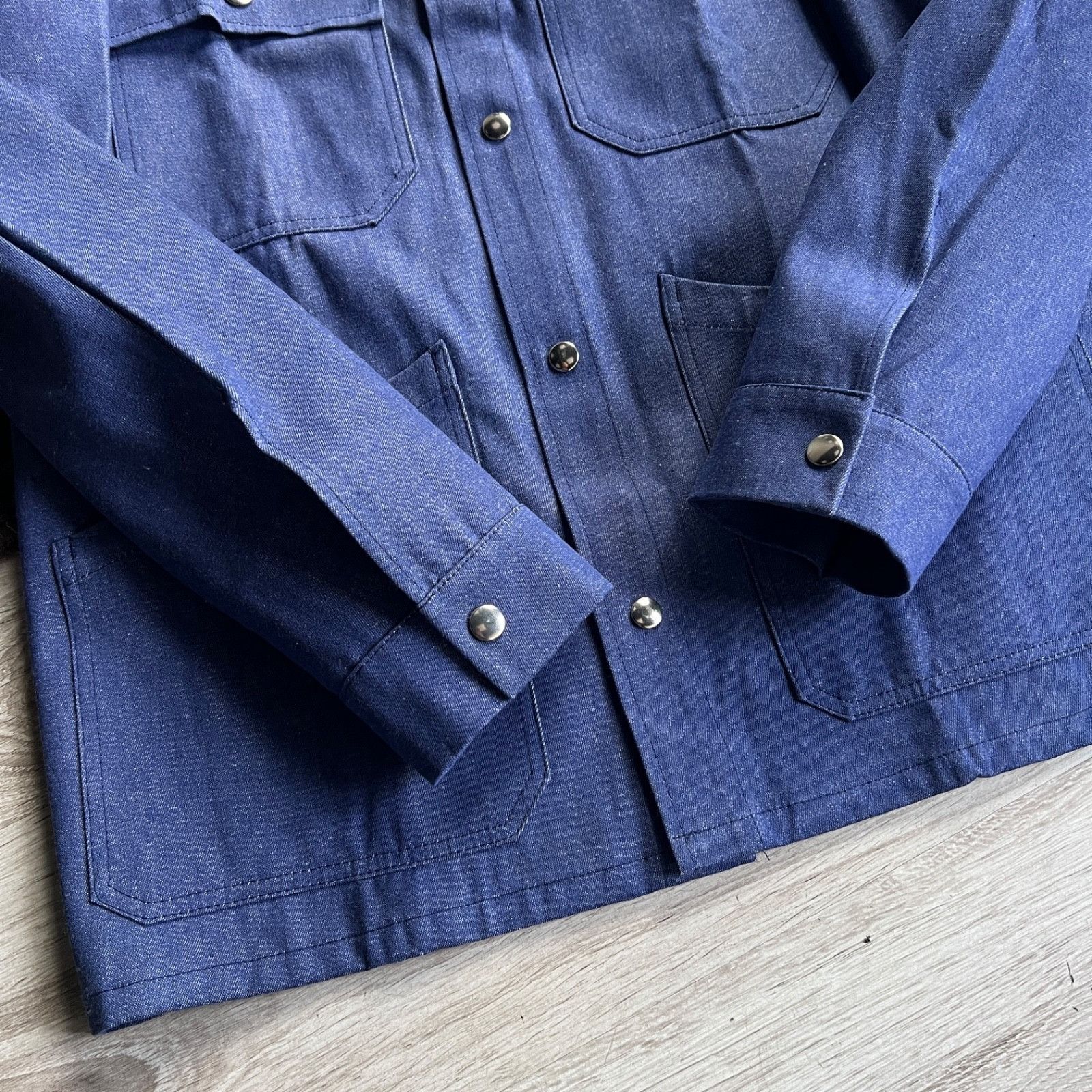 Vintage Vintage French Workwear Utility Jacket 9681AC Size US L / EU 52-54 / 3 - 7 Thumbnail