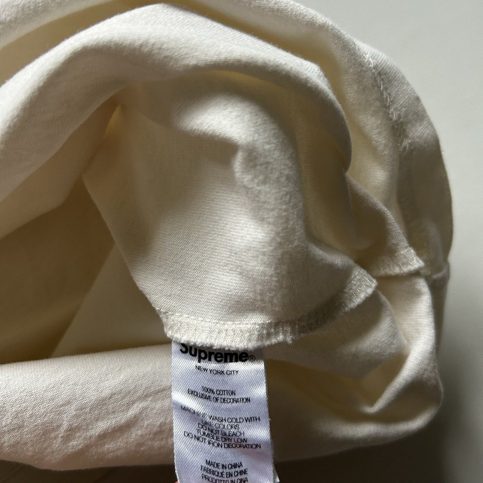 Supreme × Vintage Supreme Mini Box Logo Long Sleeve Shirt Small White Cotton Size US S / EU 44-46 / 1 - 7 Thumbnail