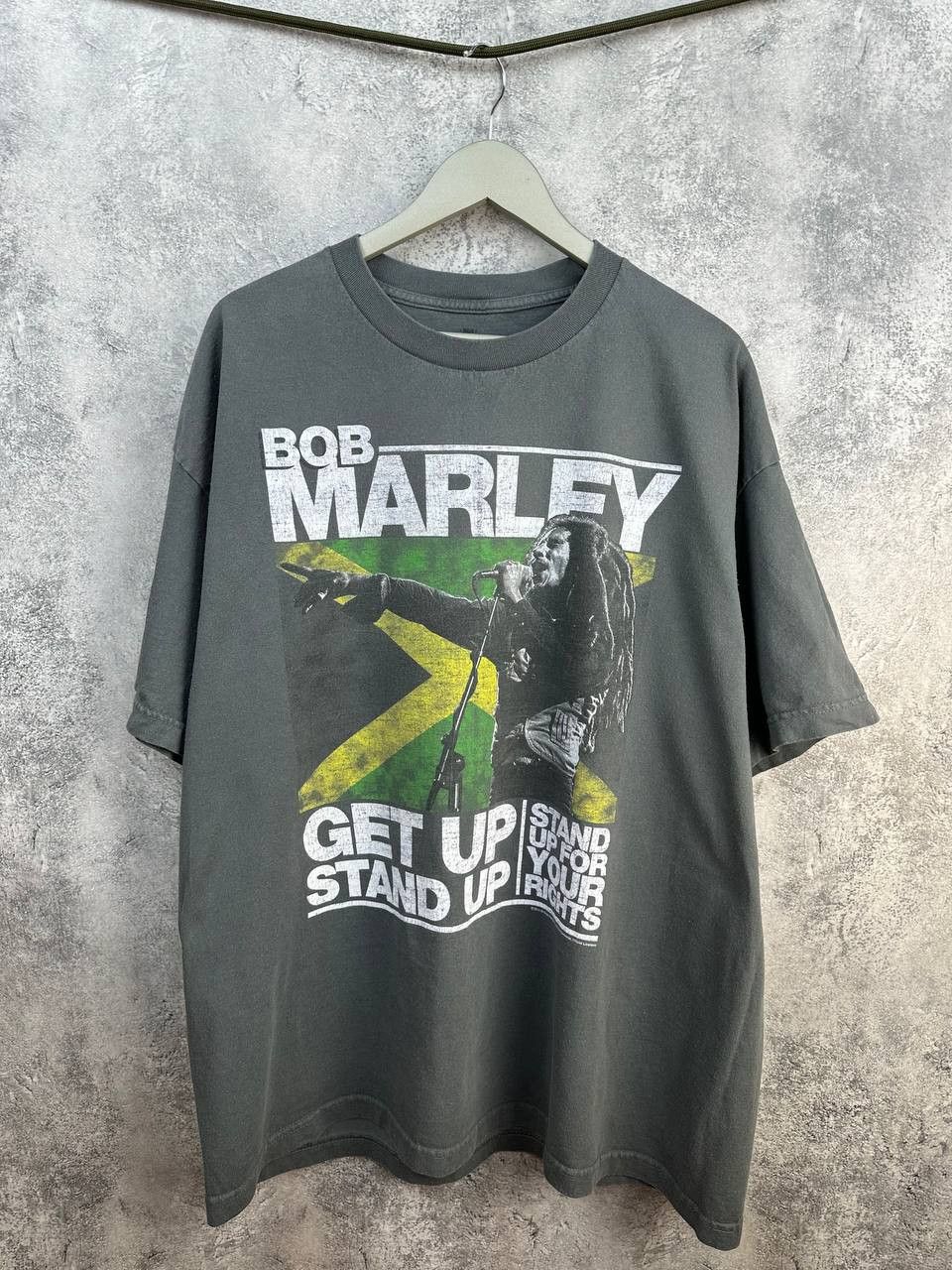 Bob Marley Bob Marley “Get Up Stand Up” T-Shirt Gray 2014 Zion Jamaica Size US XXL / EU 58 / 5 - 1 Thumbnail
