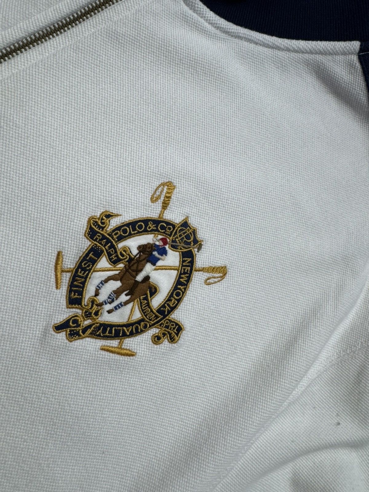 Polo Ralph Lauren Polo Ralph Lauren Full Zip Jacket PRL Vintage Luxury Y2K Size US XXL / EU 58 / 5 - 6 Thumbnail