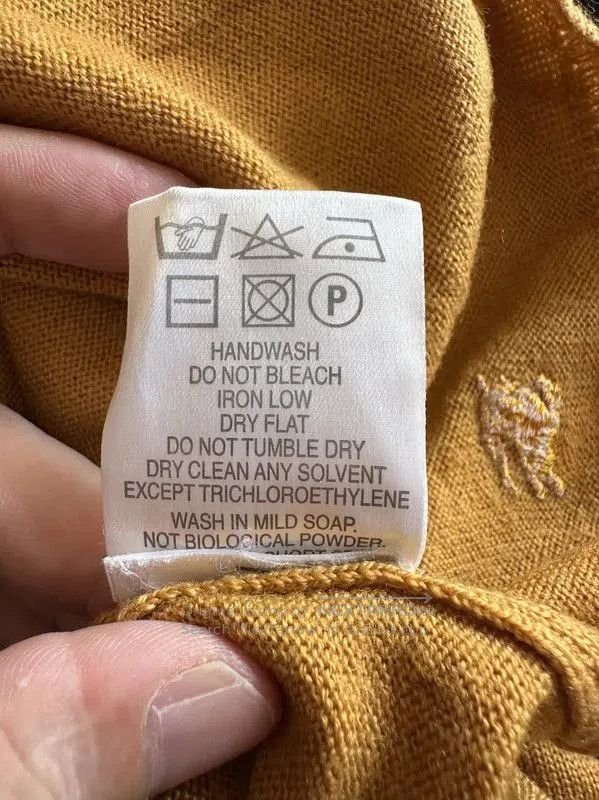 Burberry Burberry Yellow Knit Top for Women. Size L / US 10 / IT 46 - 5 Thumbnail