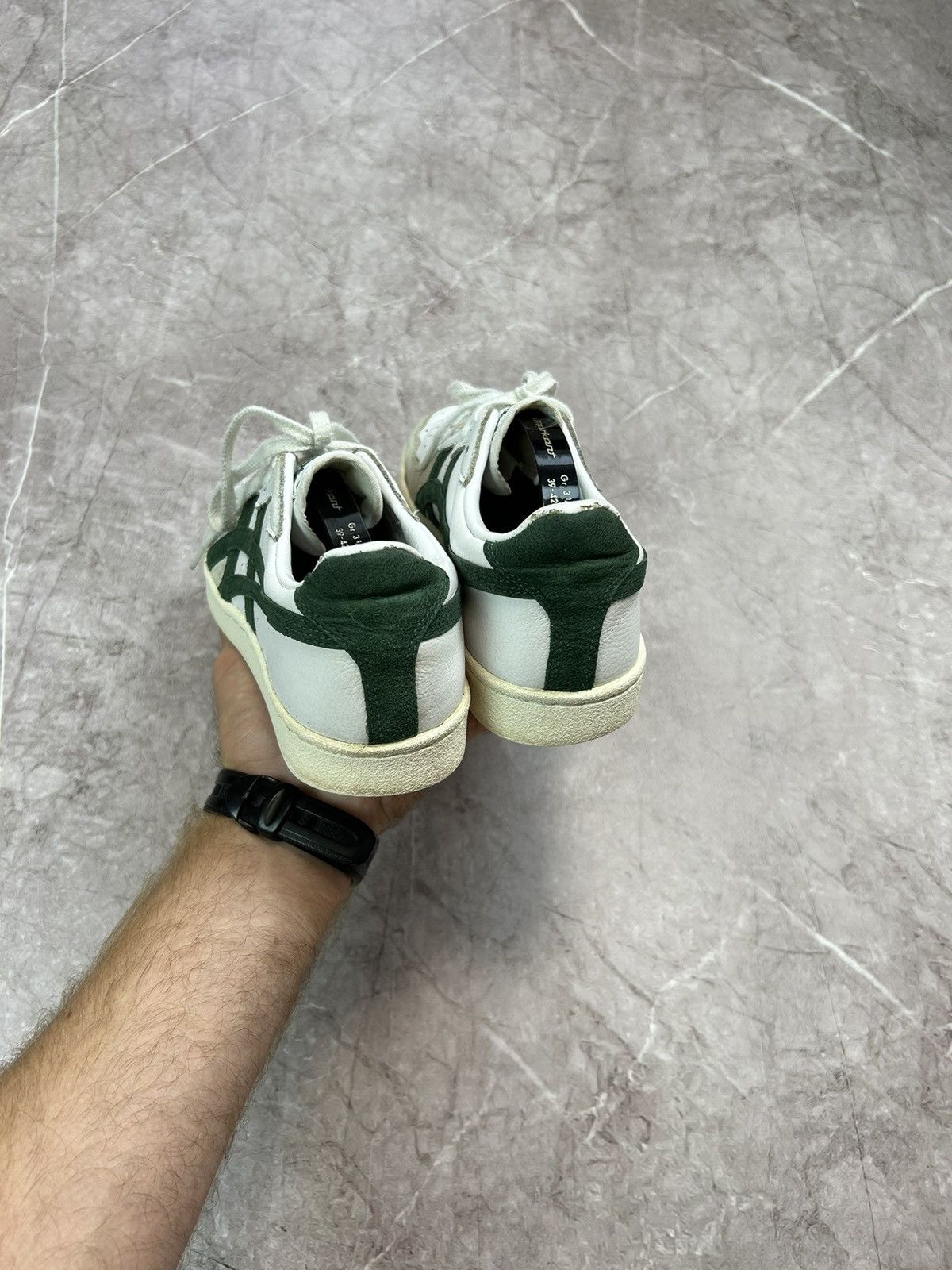 Asics × Japanese Brand × Onitsuka Tiger Vintage Asics Onitsuka Tiger Distressed Sneakers Size US 7.5 / EU 40-41 - 13 Thumbnail