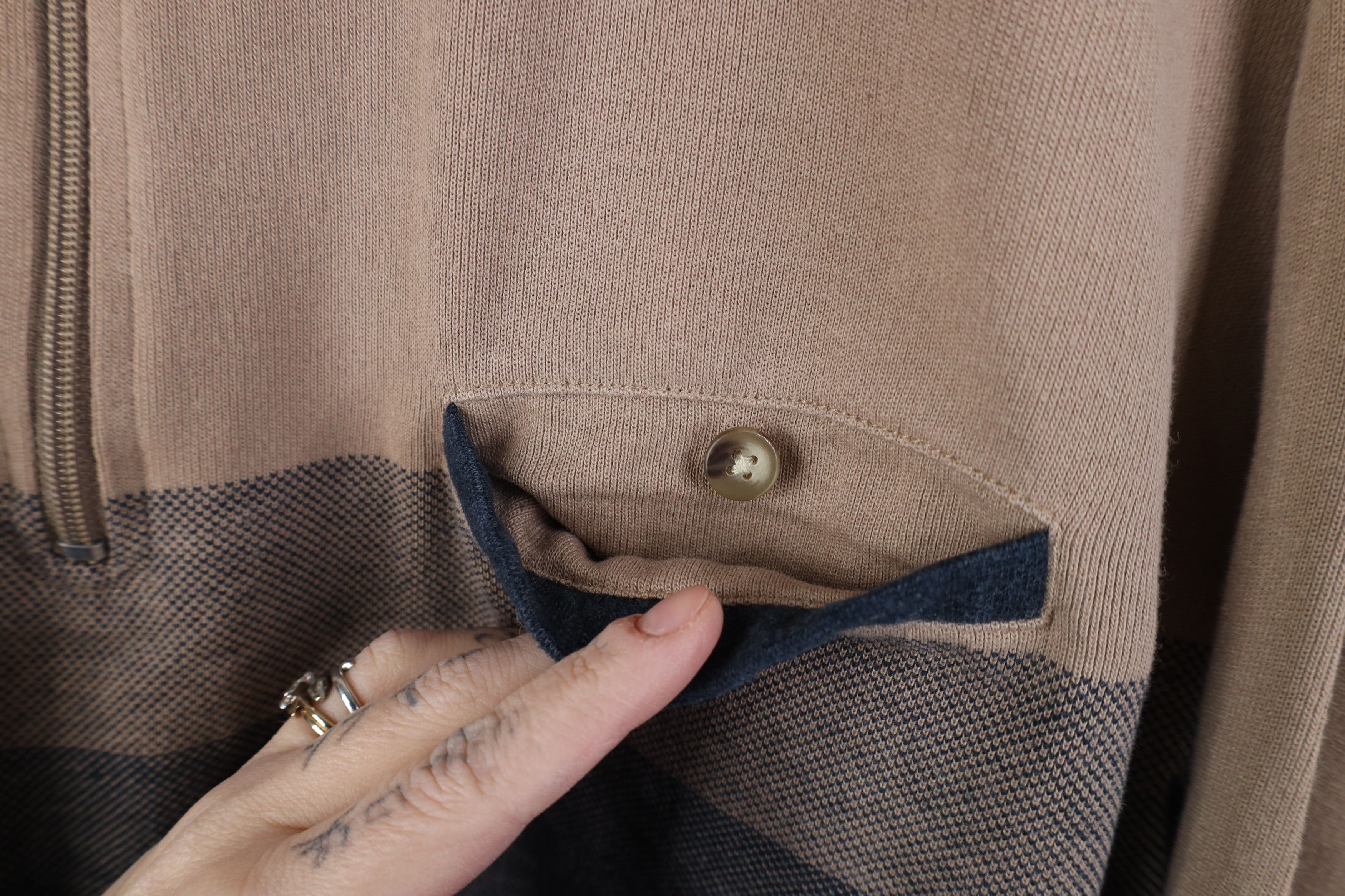 Vintage Vintage 90s Streetwear Half Zip Pullover Long Sleeve Polo Size US XXL / EU 58 / 5 - 4 Thumbnail