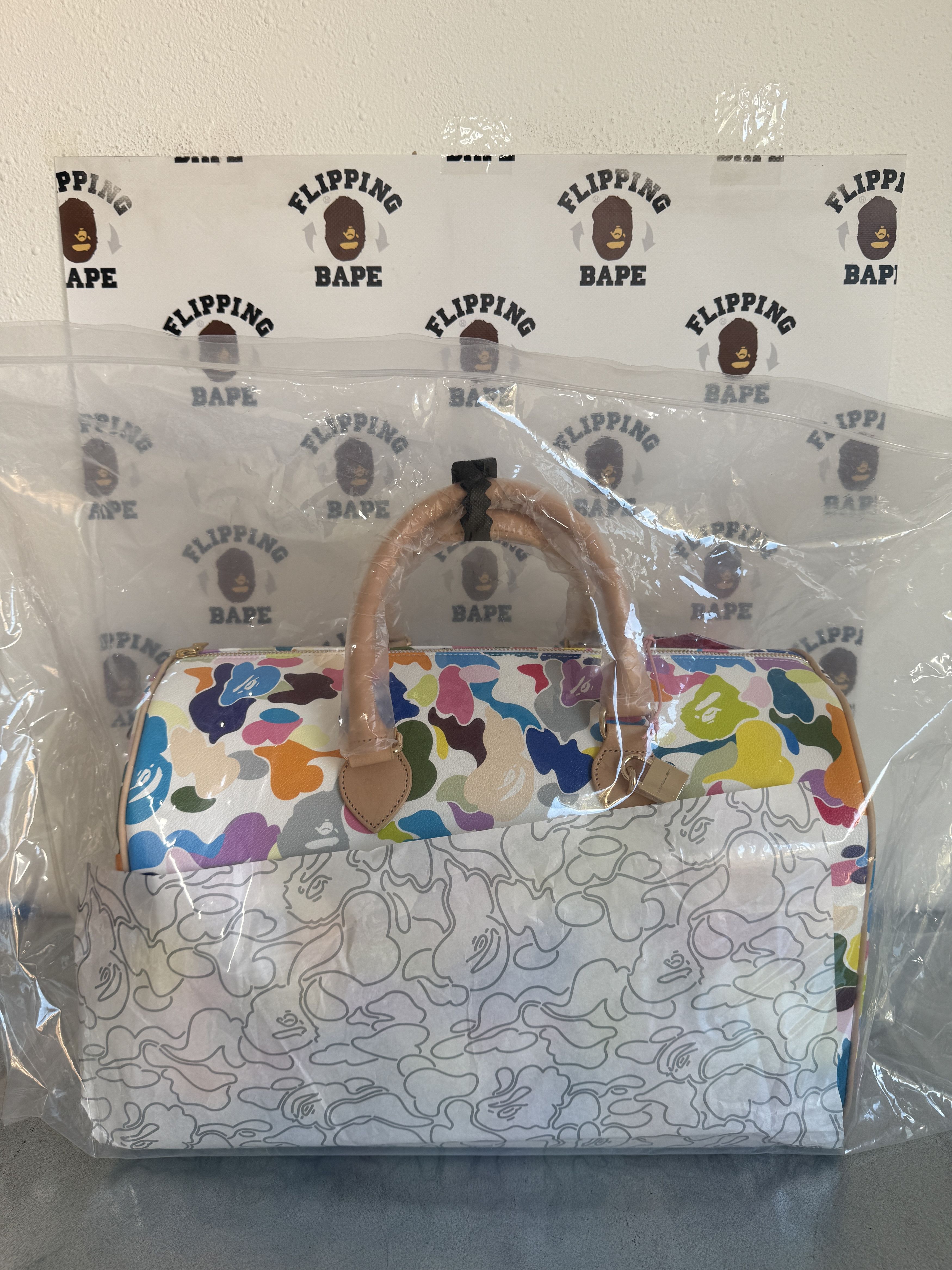 Bape MULTI CAMO BOSTON BAG Size ONE SIZE - 18 Thumbnail