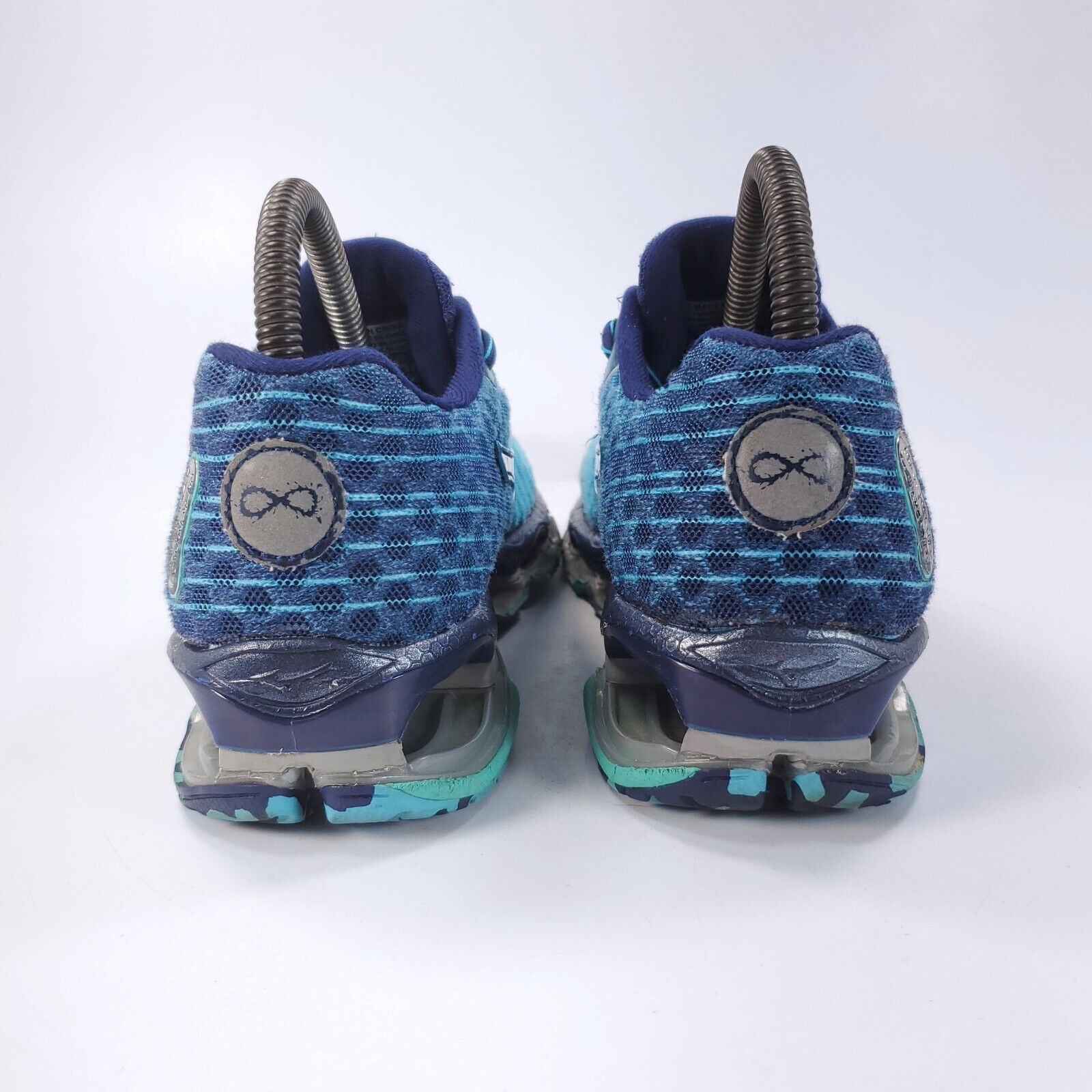Mizuno Mizuno Wave Prophecy 4 Shoe Womens Size 6 J1GD150004 Blue Size US 6 / IT 36 - 3 Thumbnail