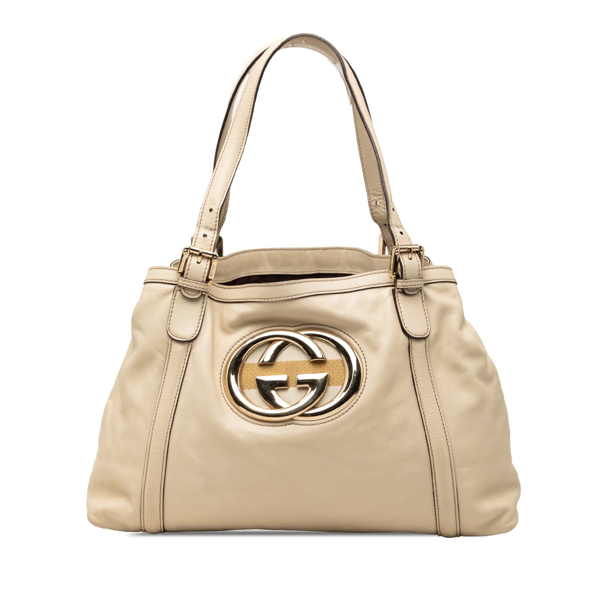 Gucci Calfskin Dialux Britt Tote Size ONE SIZE - 1 Thumbnail