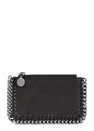 Stella McCartney o1s22i1n1024 Size: OS / Falabella Card Holder in Black Size ONE SIZE - 1 Thumbnail